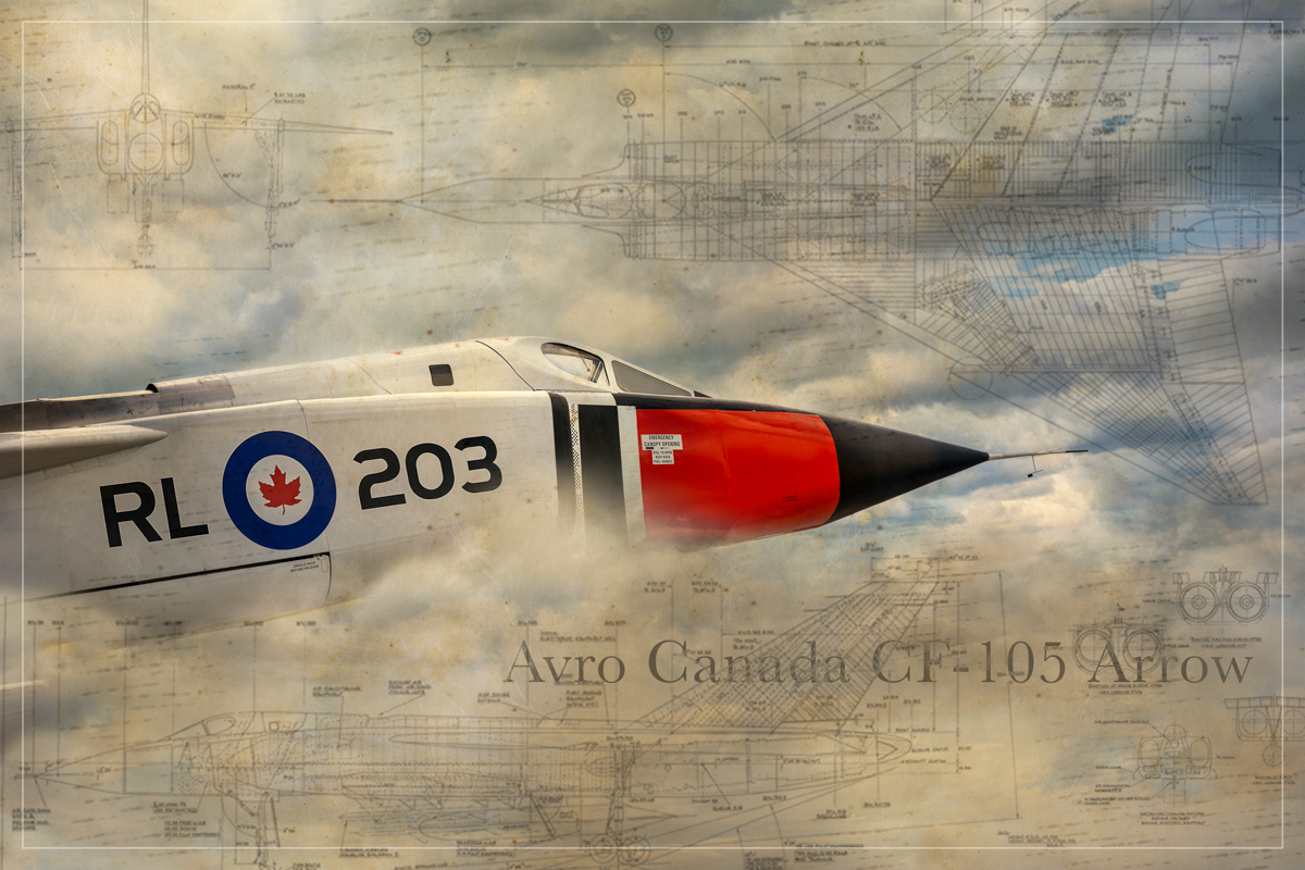 Avro Arrow - CF105 #RL203 © Irwin Seidman