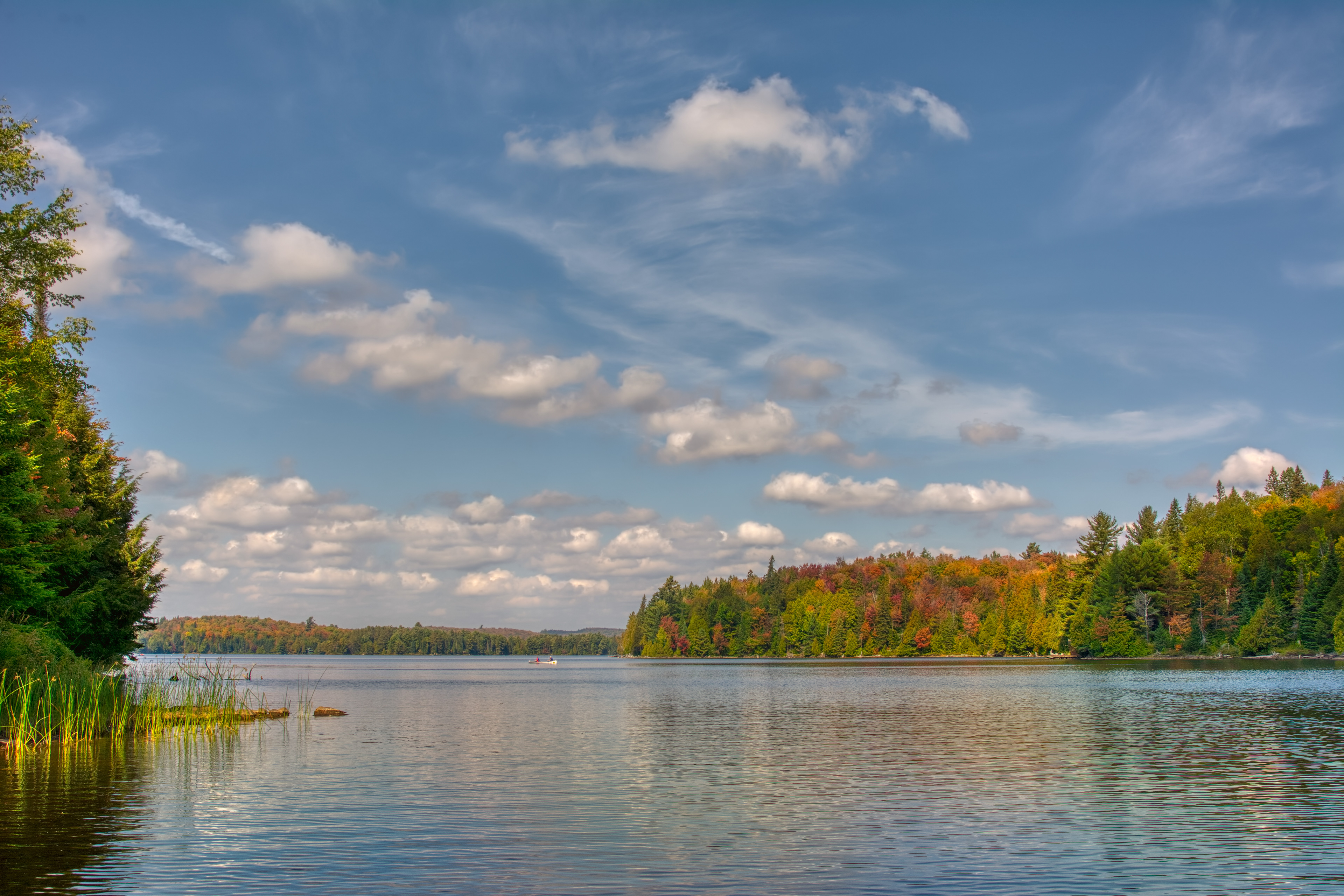 On Canoe Lake
