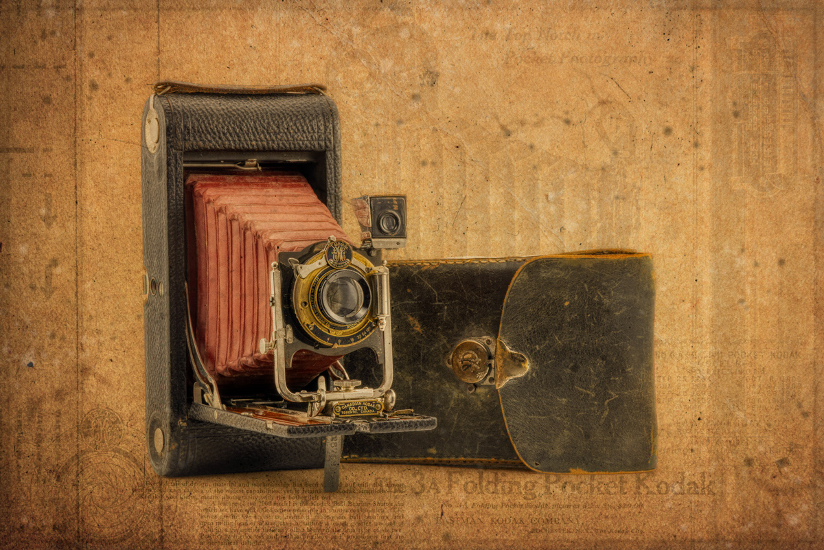 Vintage Kodak 3A Folding Camera © Irwin Seidman