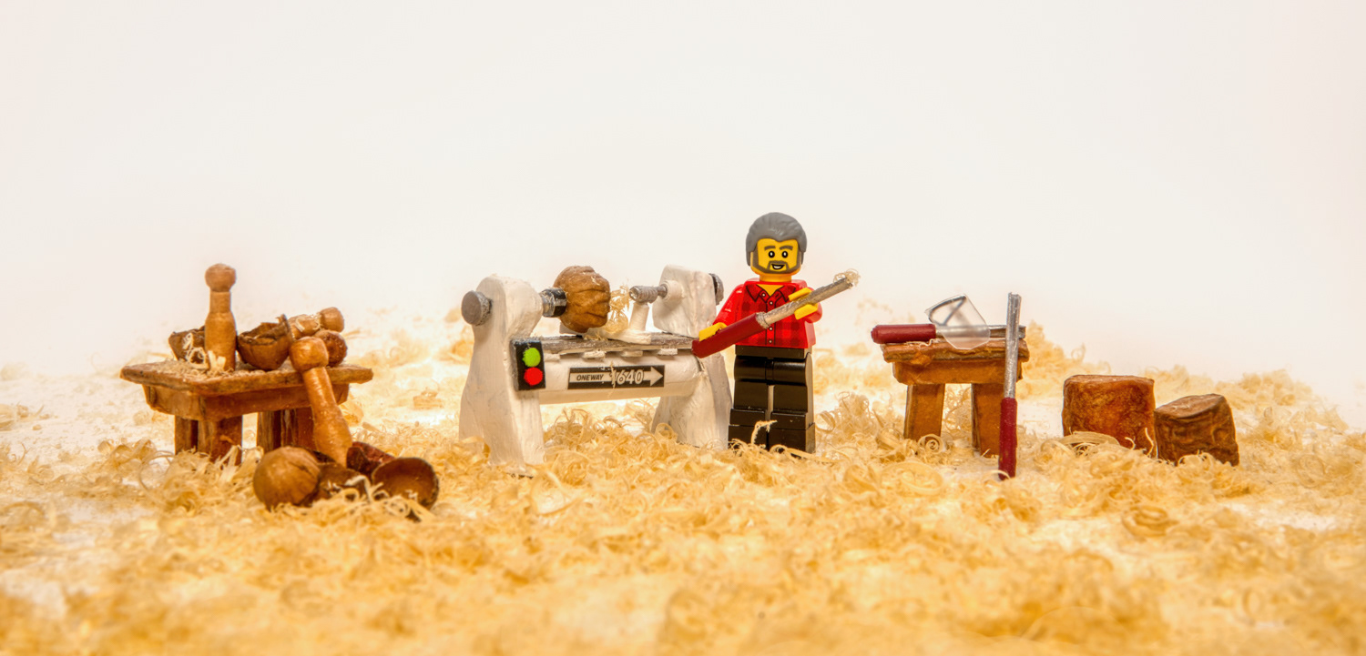 The Woodturner © Irwin Seidman
