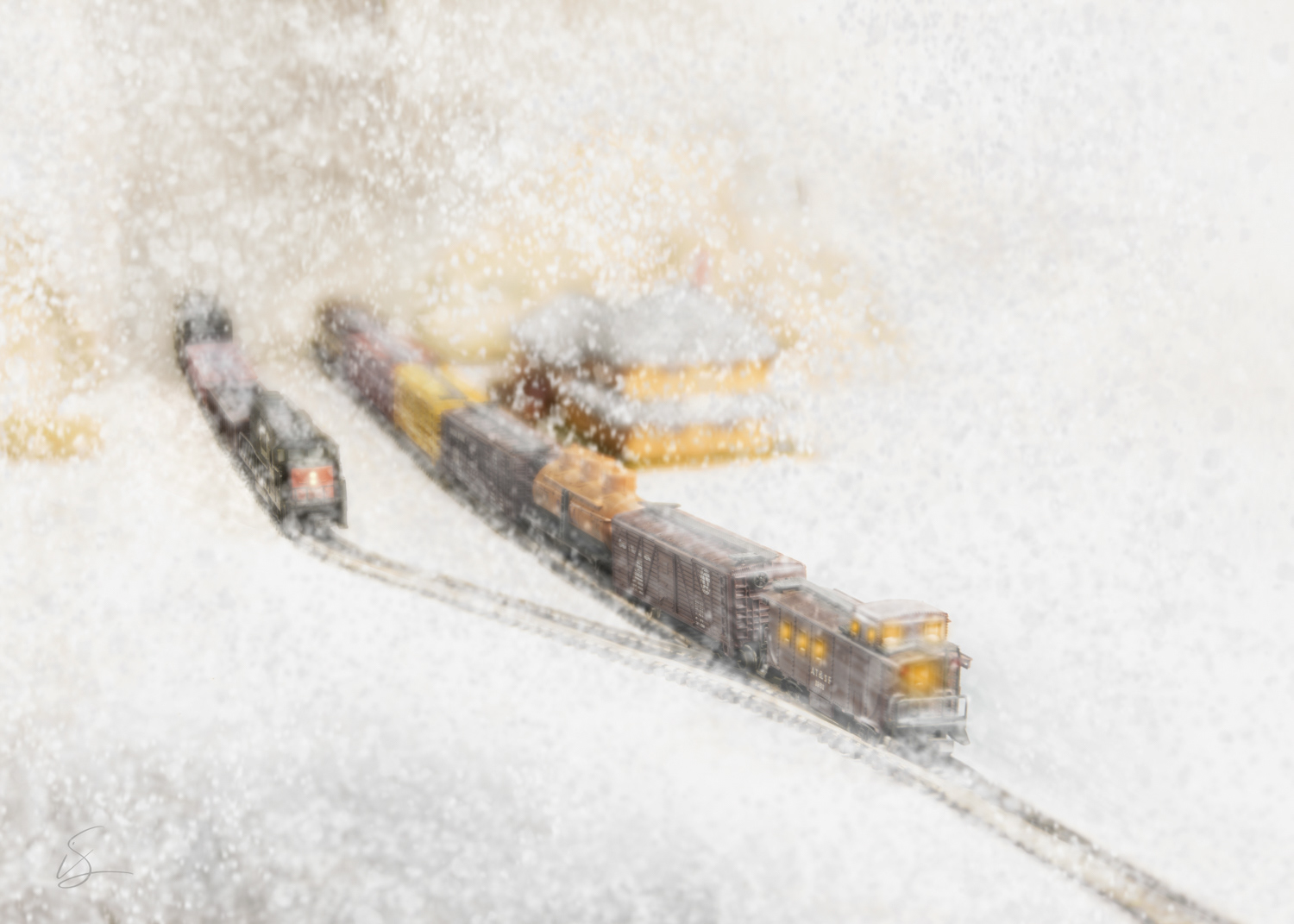 Moving Freight © Irwin Seidman