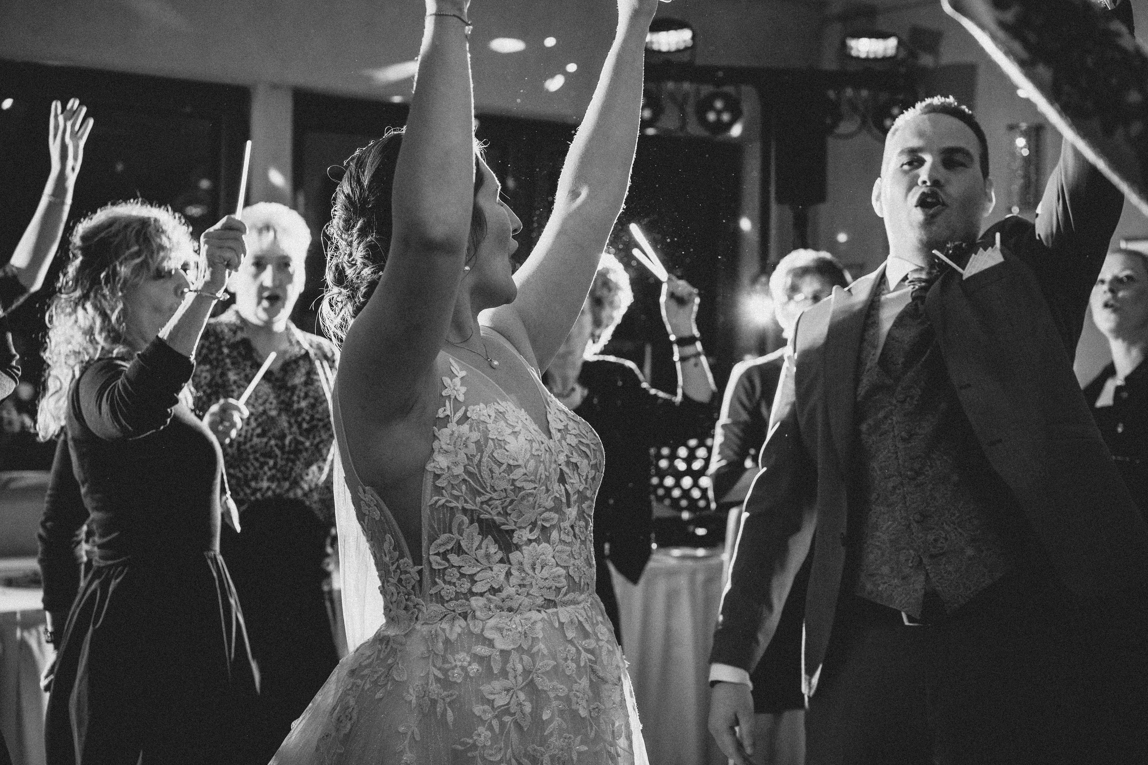 Brautpaar feiert in Bremen