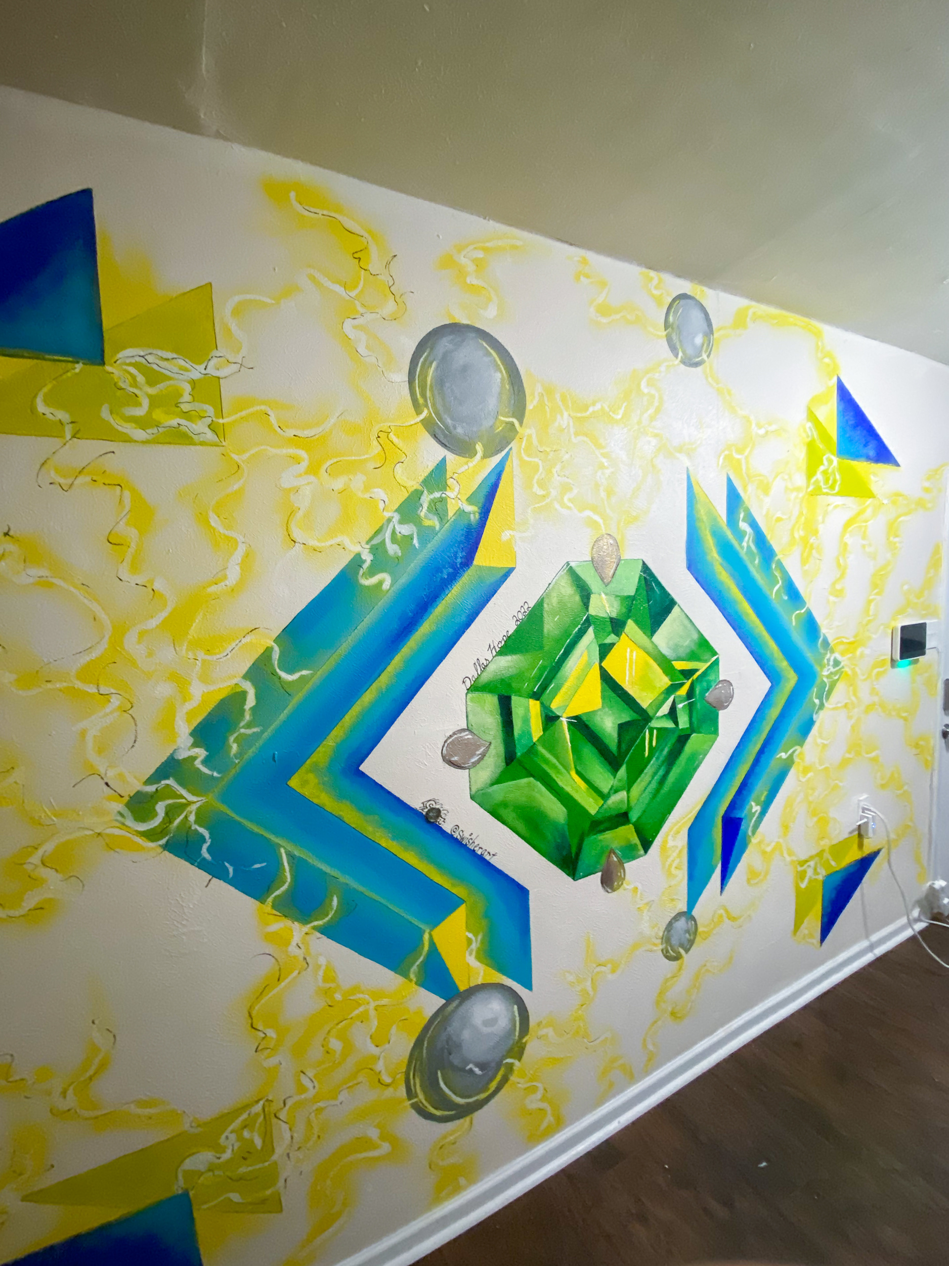 Finished mural