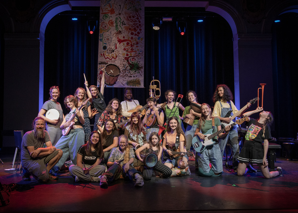 Theaterfotografie Gent - Productie Jazz Camp for Girls door William Rioja