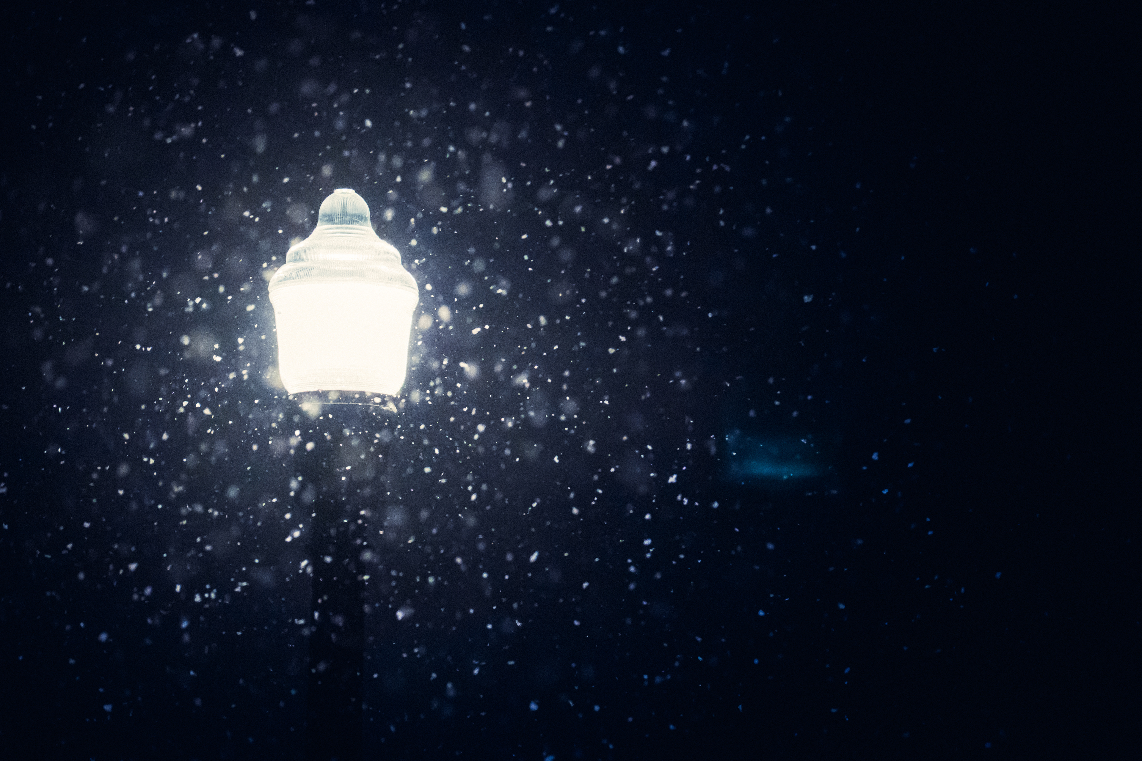 Streetlamp in the Snow