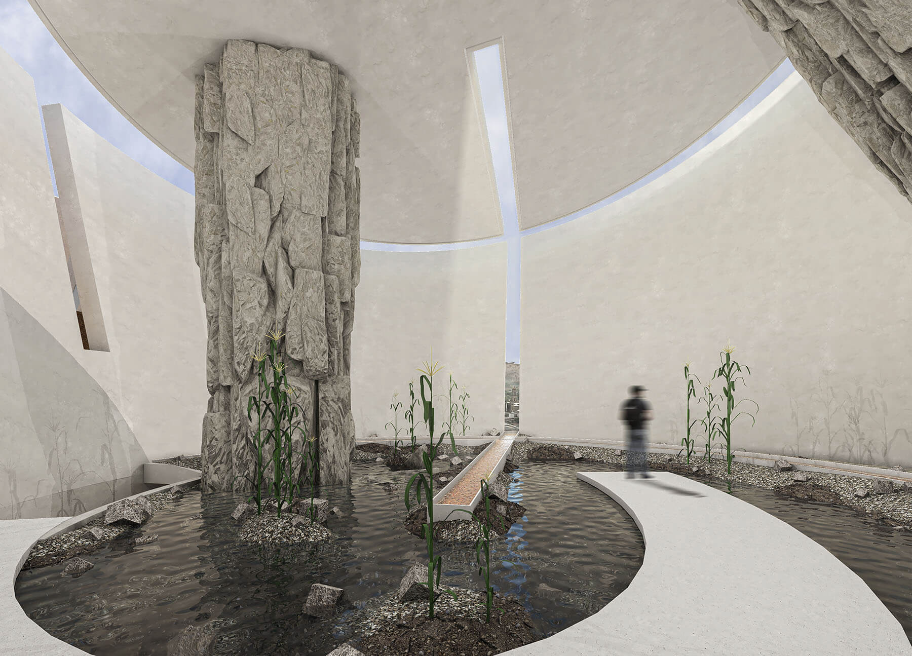 Interior Edificio Plenitud
