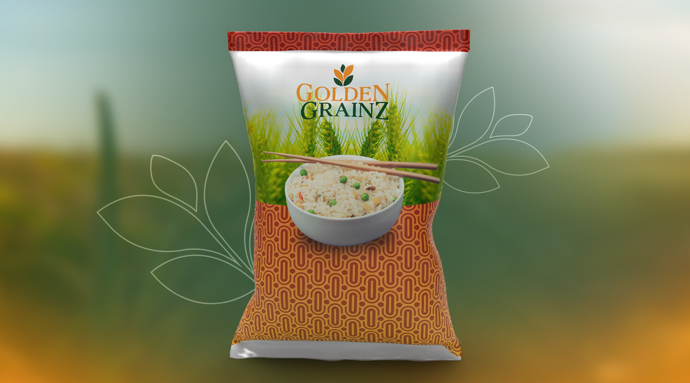 Branded Rice ANWRKS - Rice brand identity & Packaging Design