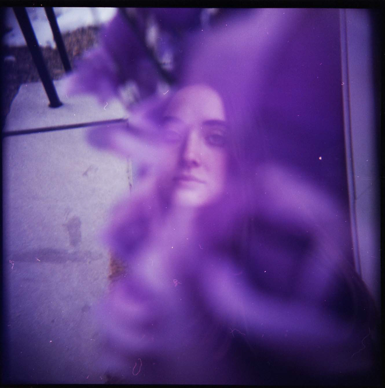experimenting with a holga camera