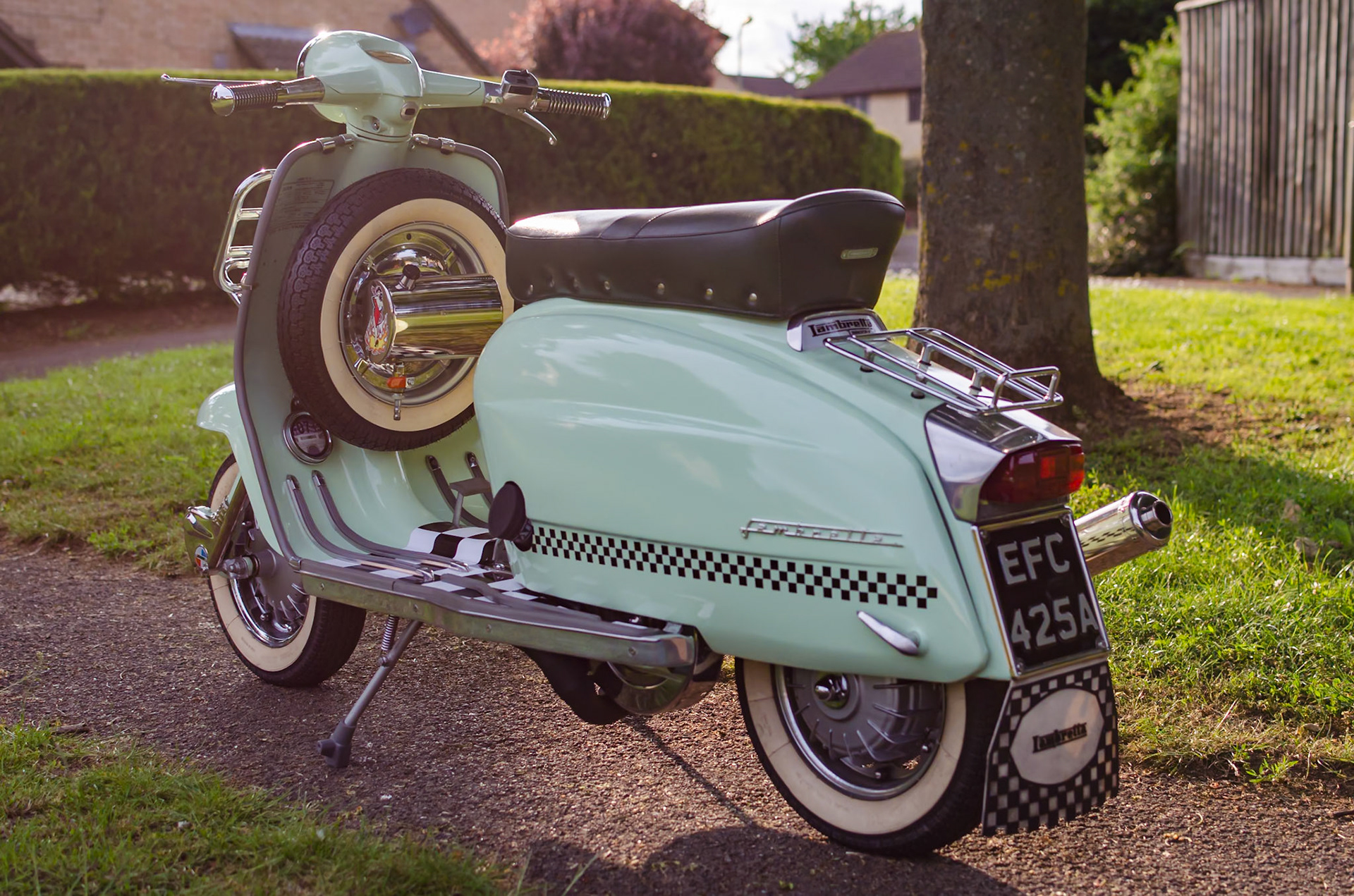 1963 Lambretta Li150 restored by a friend