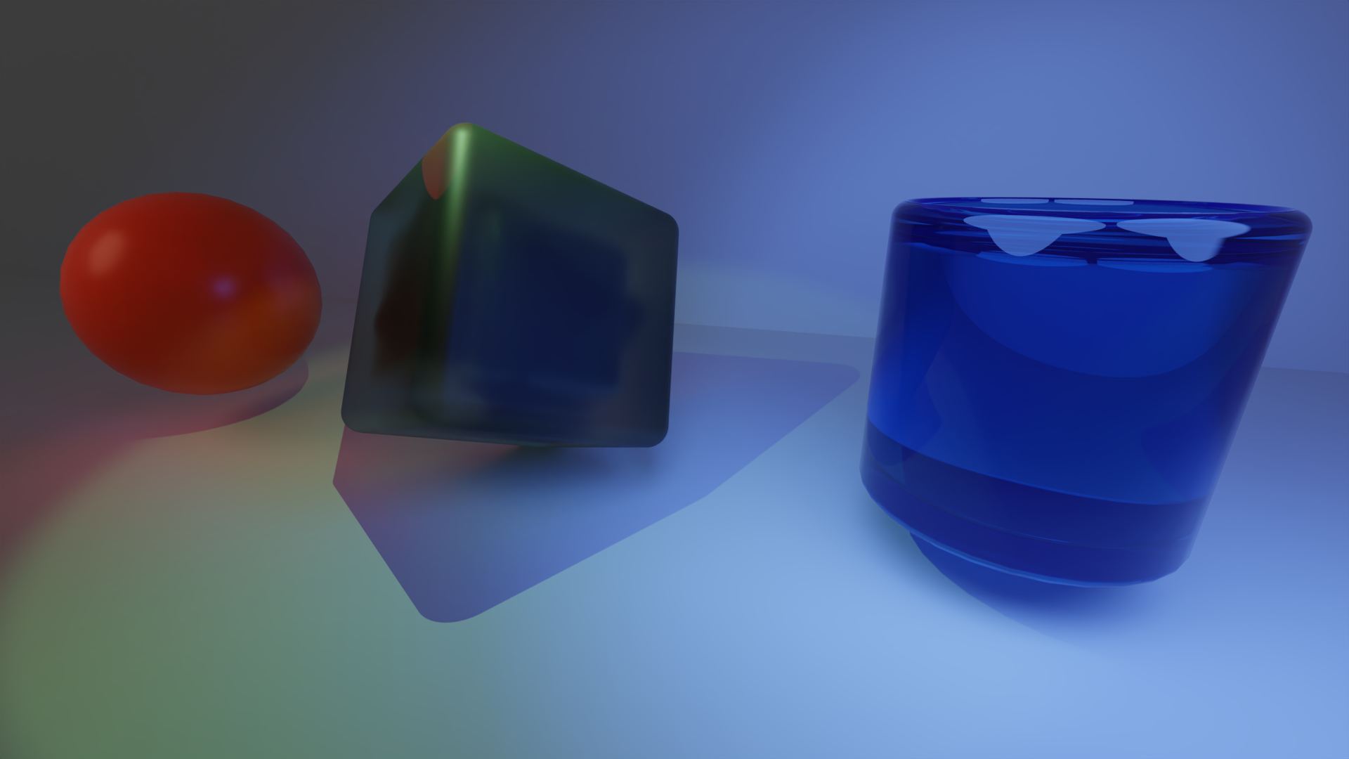 Geometrical Shapes - Final Render