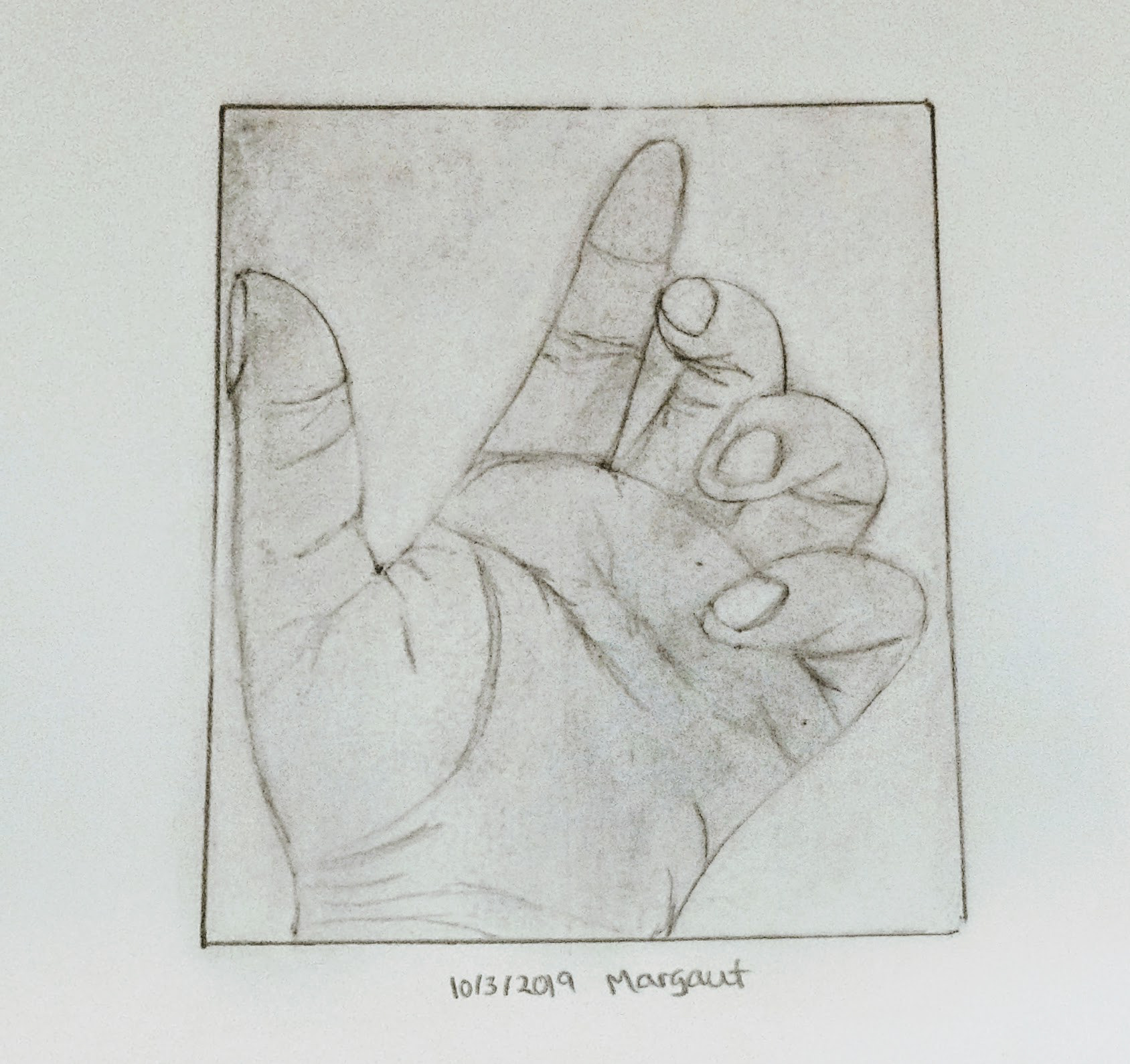 My hand