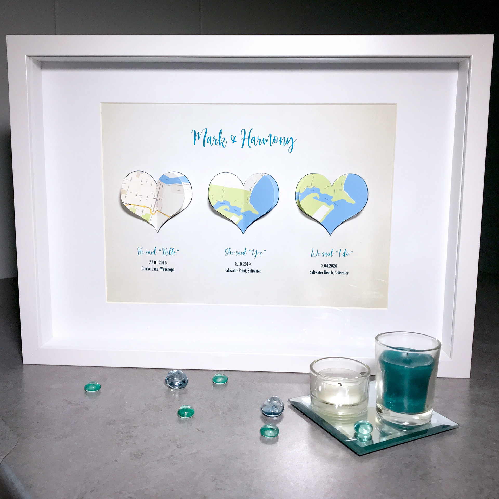 Couple Timeline Home Decoration