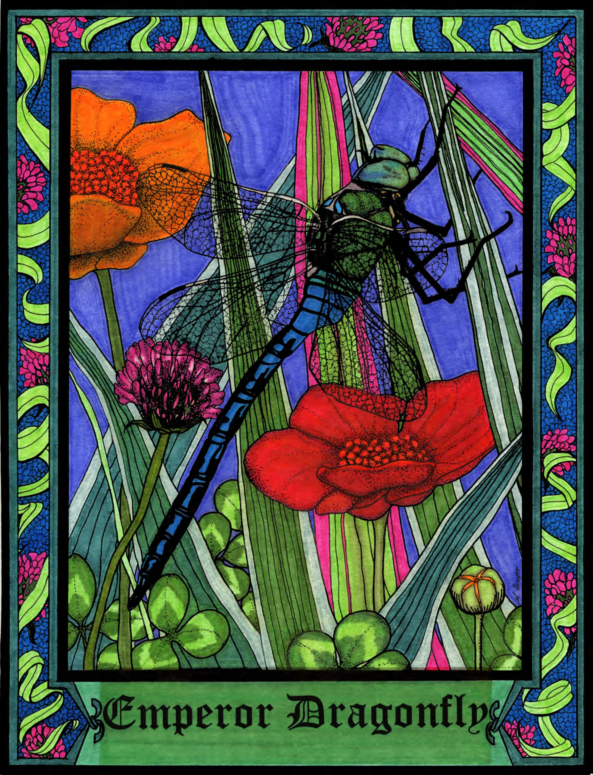 Illustration - Pen and Ink, Prismacolor Marker