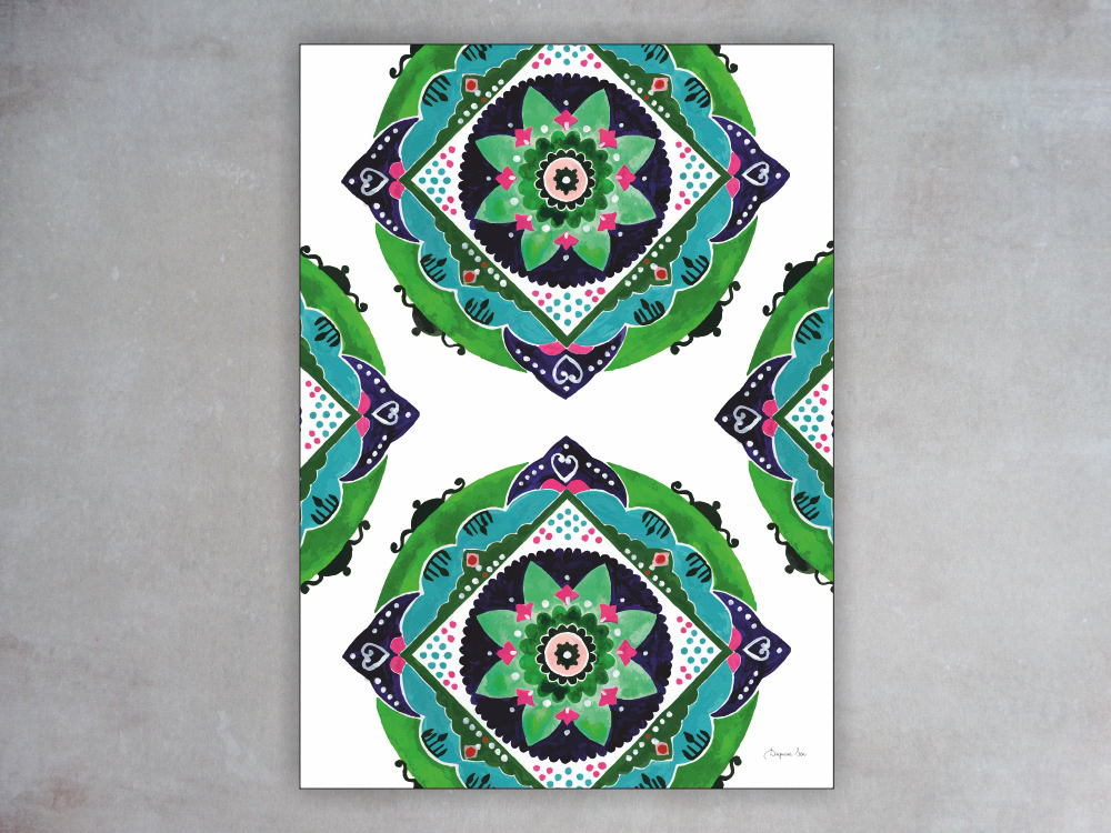 MANDALA - HARMONIA II - plakat