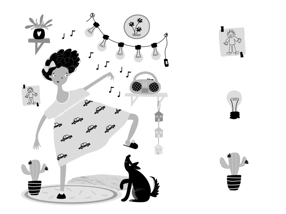 Fragment ilustracji - ebook charytatywny NIE MA NUDY 2