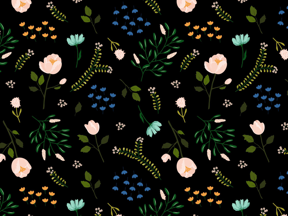 Secret Garden - black