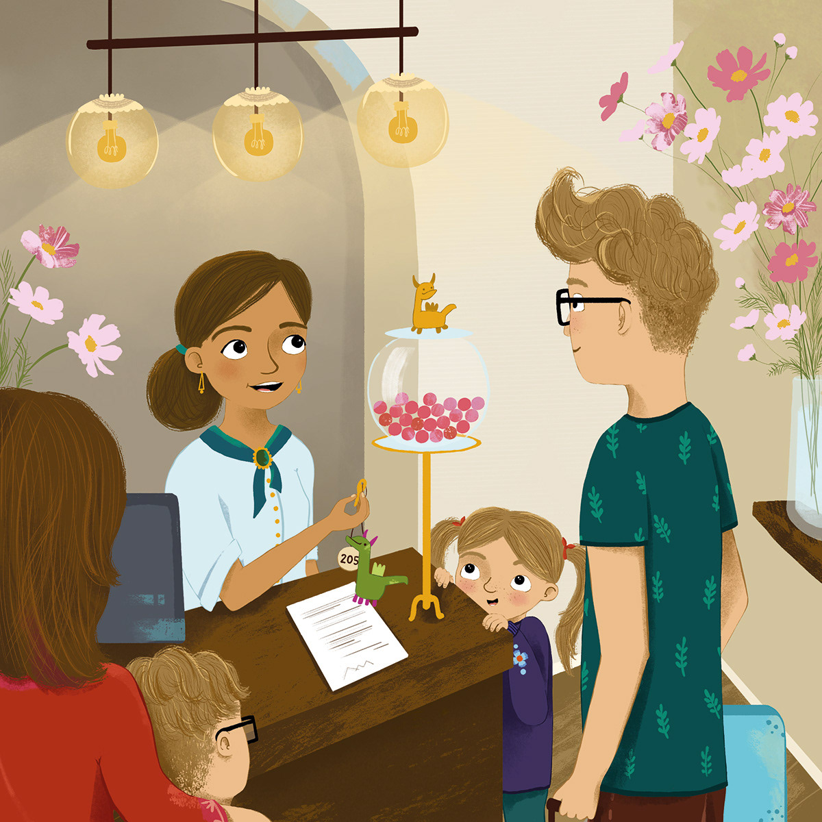 "Czaronadziejka i pobyt w hotelu" /book written by A. Cieszyńska