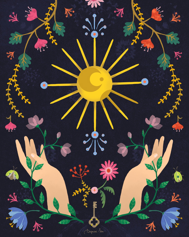 ilustracja - okładka dziennika