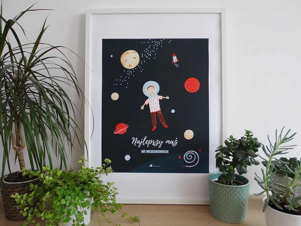 NAJLEPSZY MĄŻ WE WSZECHŚWIECIE - plakat