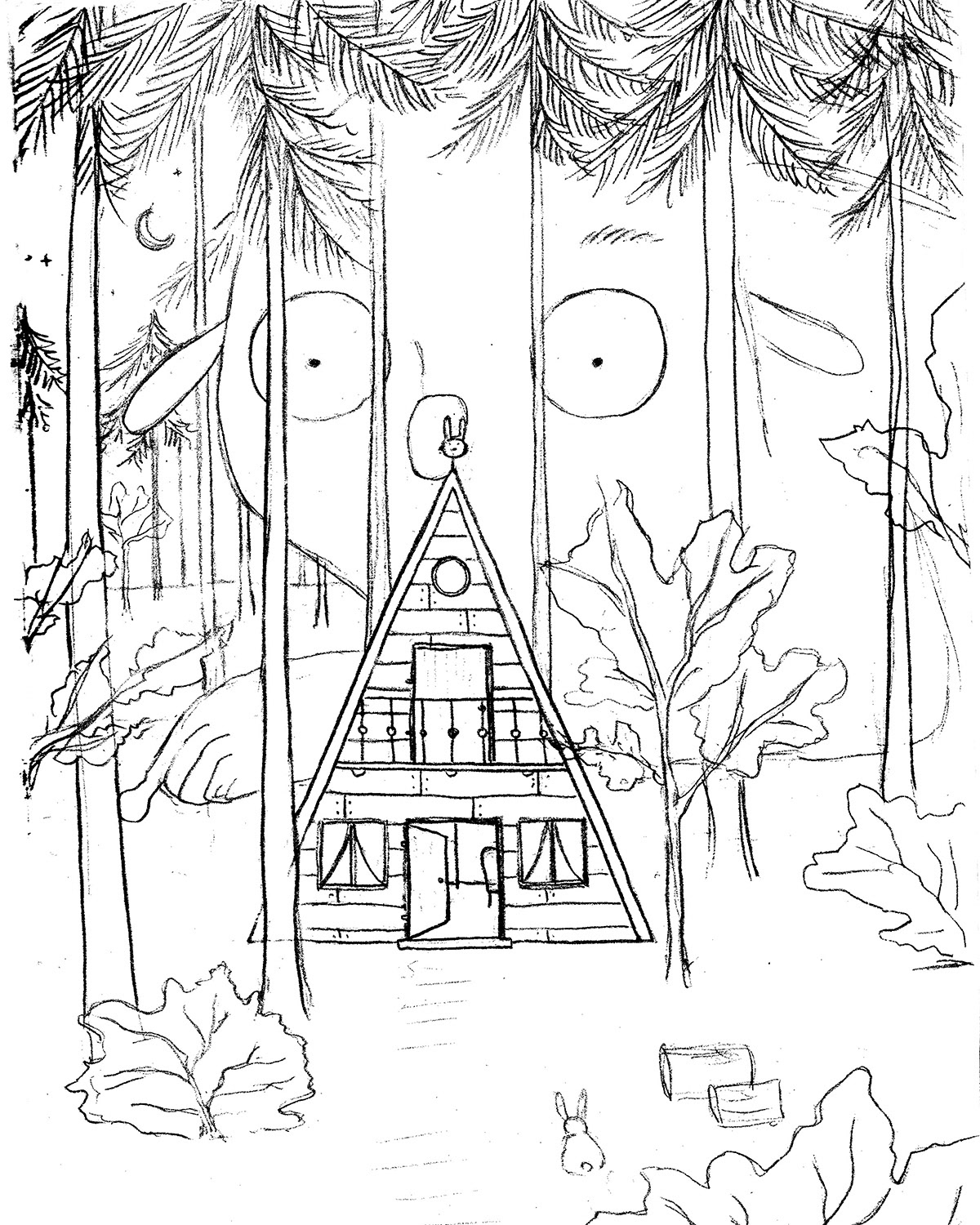 Night - sketch
