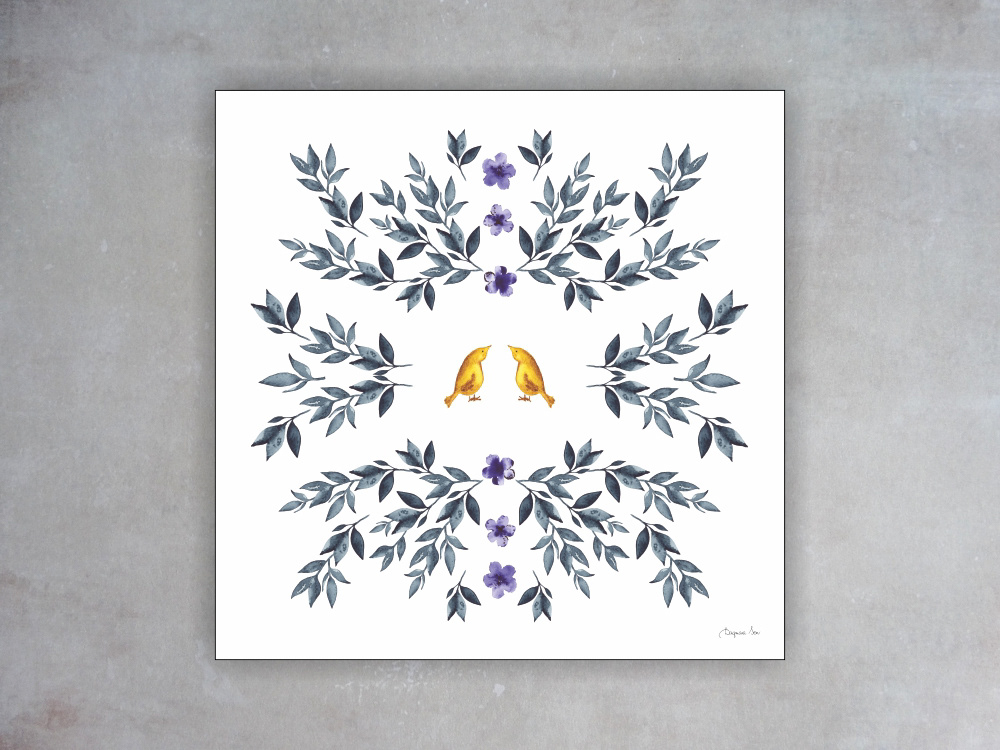 MORNING BIRDS - poster