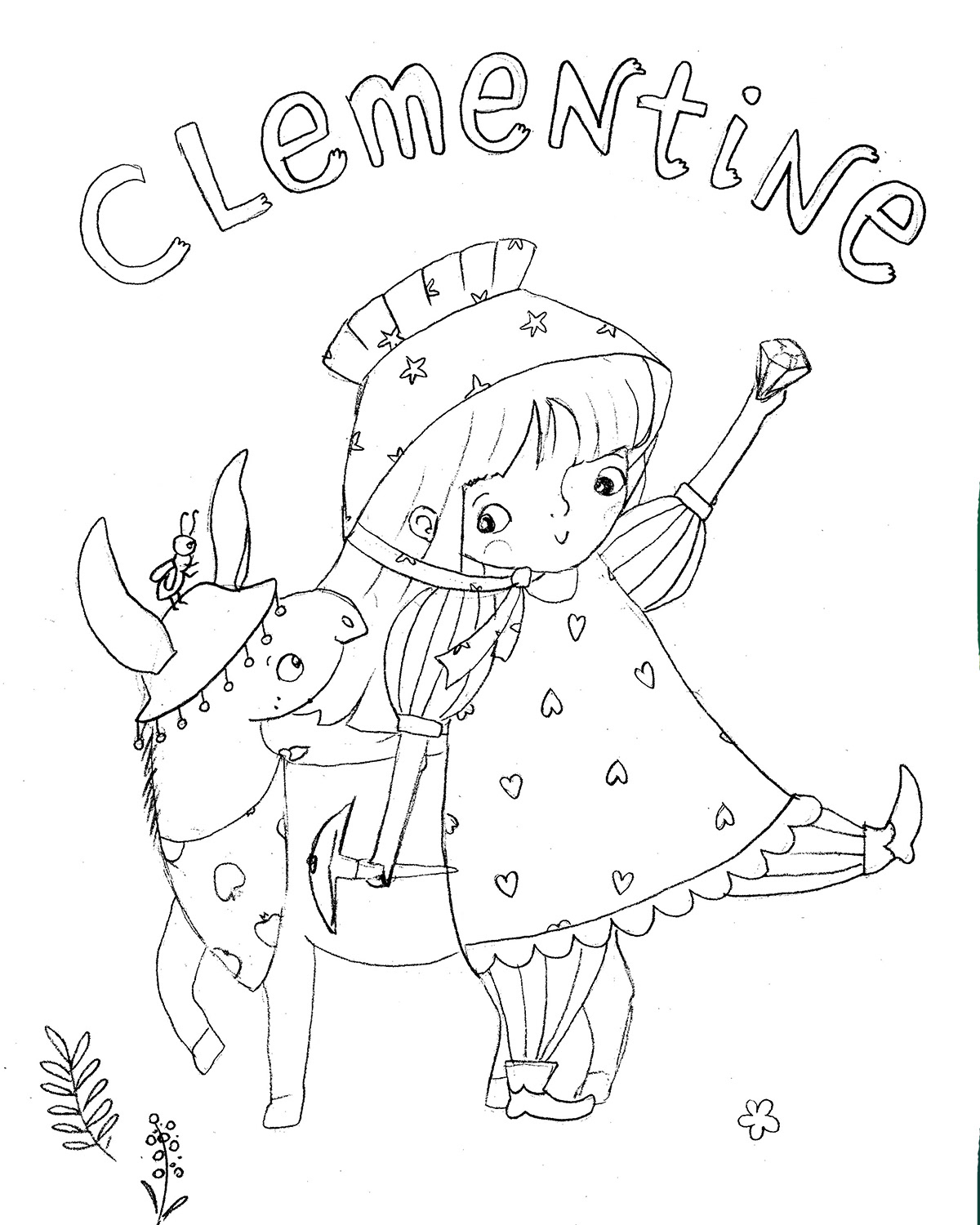Clementine - sketch