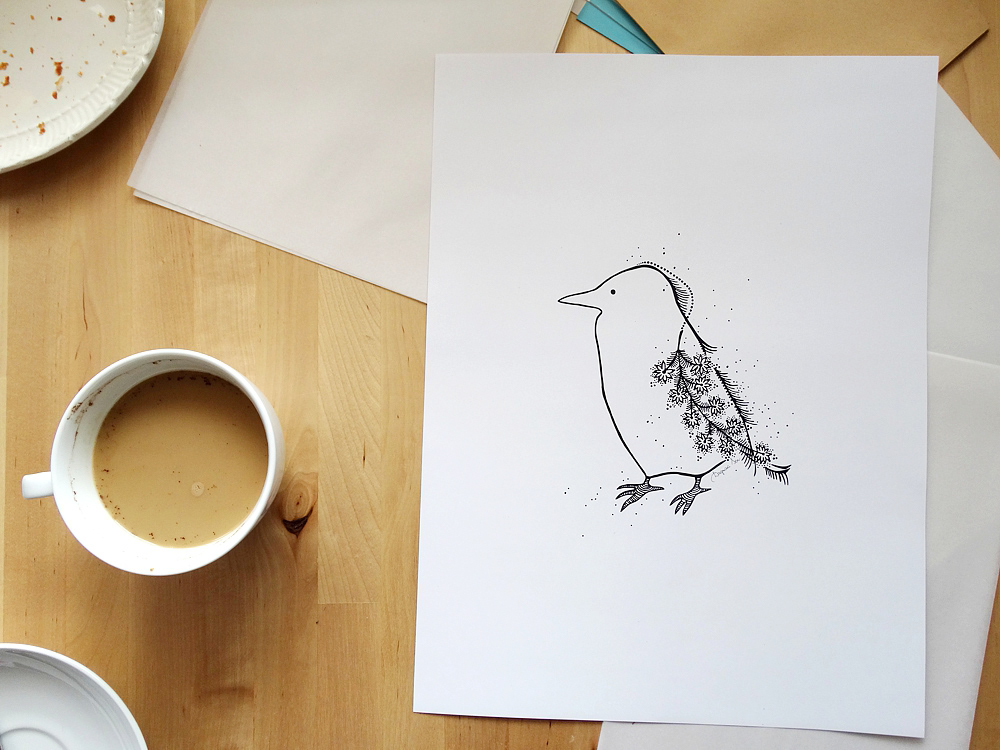 WHITE CROW - poster