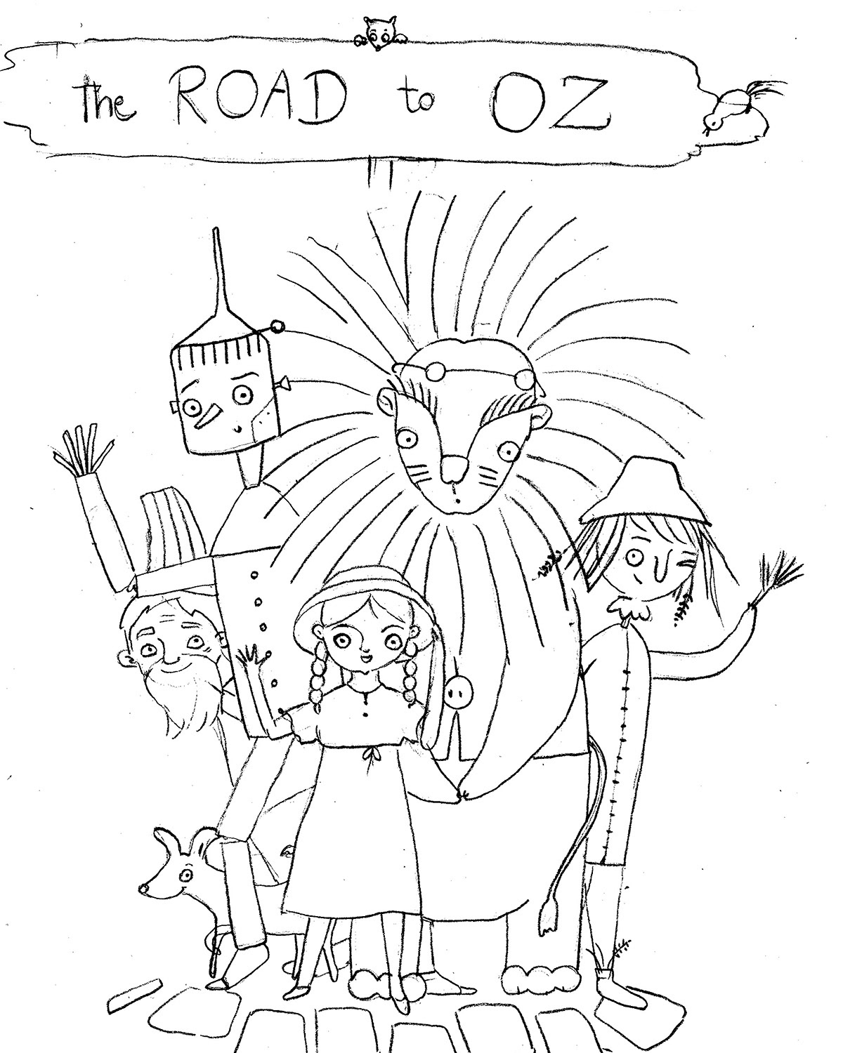 The Road to Oz - sketch