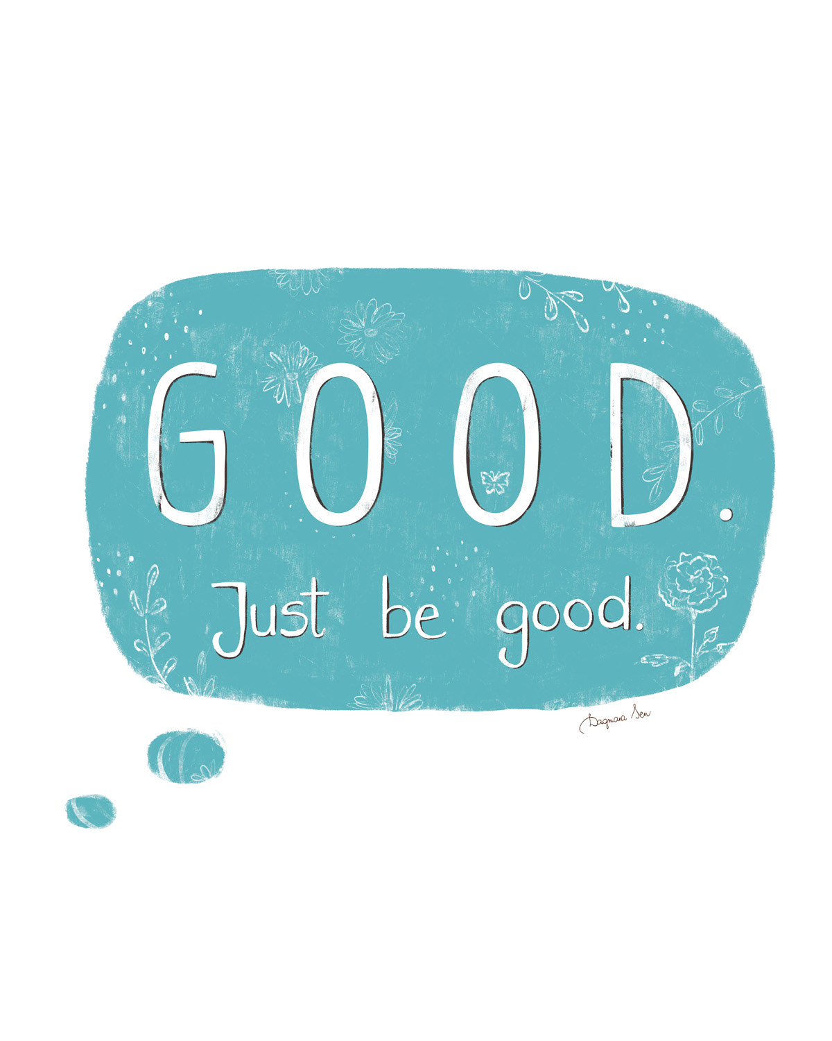 Good - lettering.