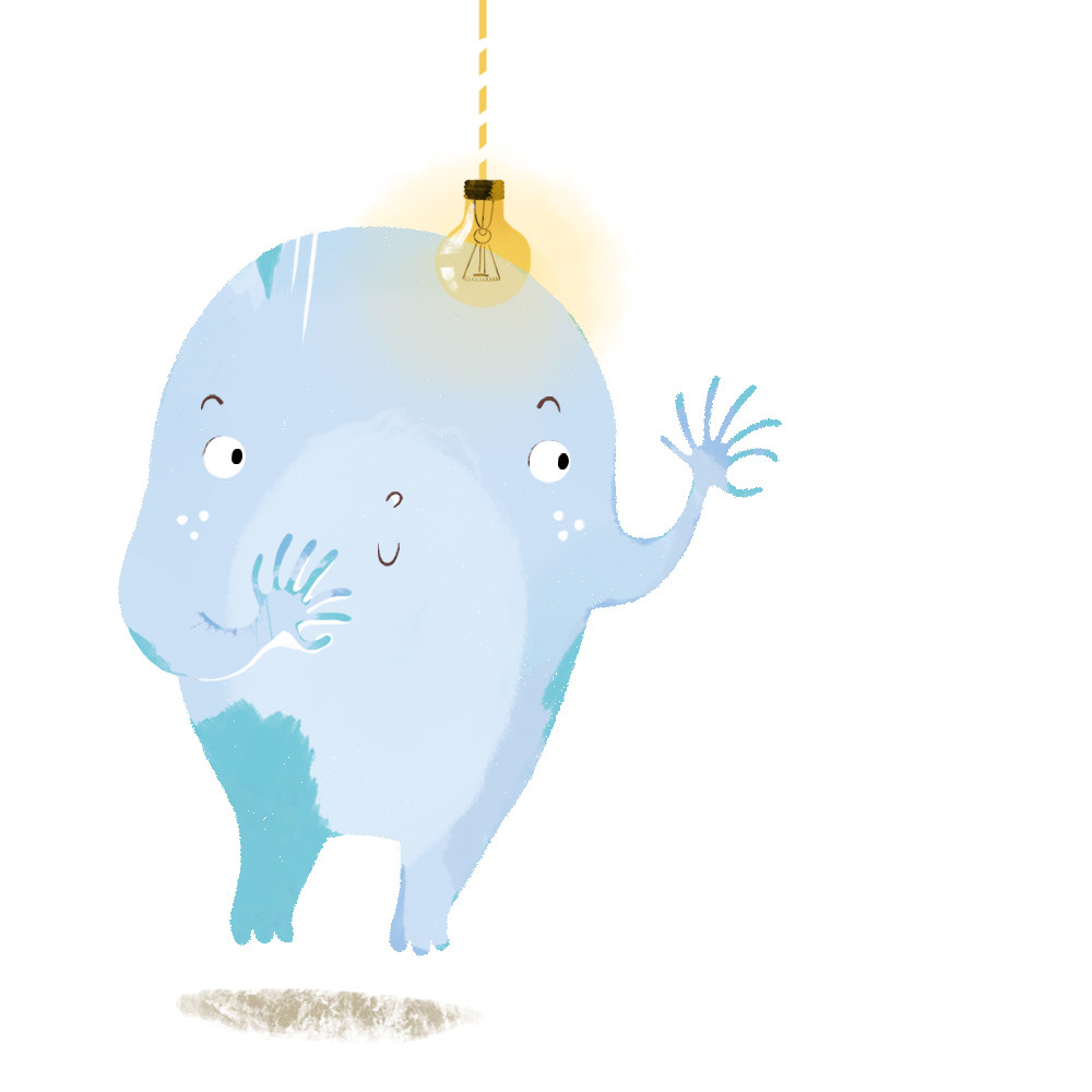 Mam pomysł! - ilustracja z książki Dagmary Sen