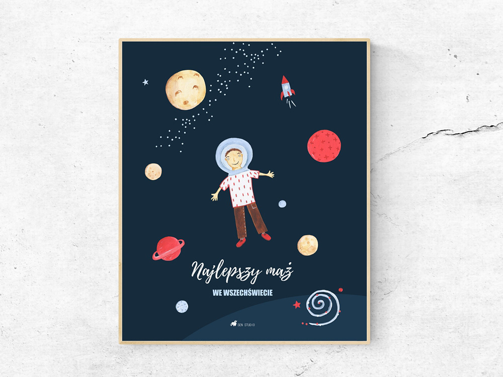 NAJLEPSZY MĄŻ - poster