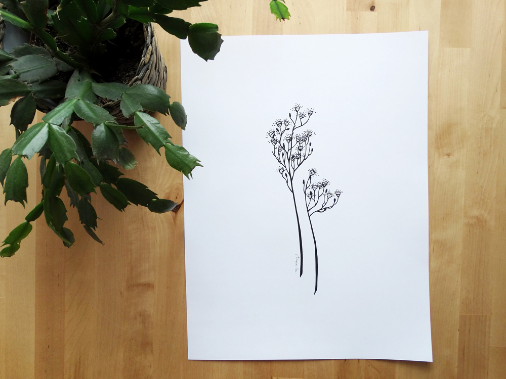 LITTLE FLOWERS - poster
