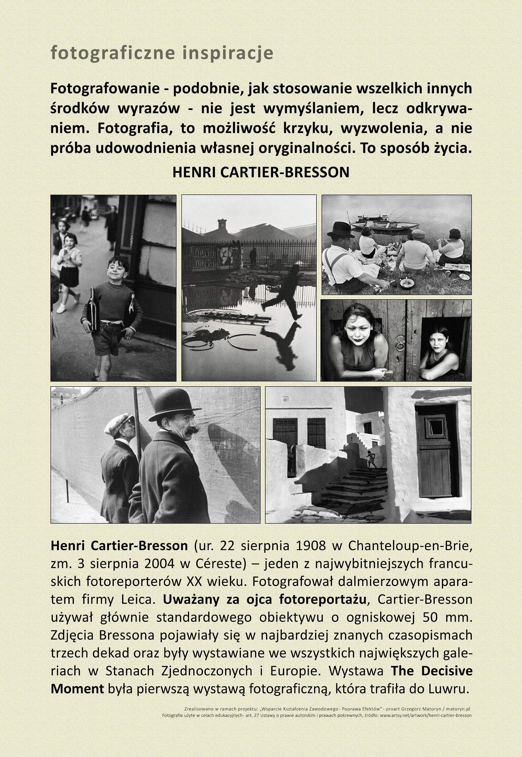 HENRI CARTIER-BRESSON