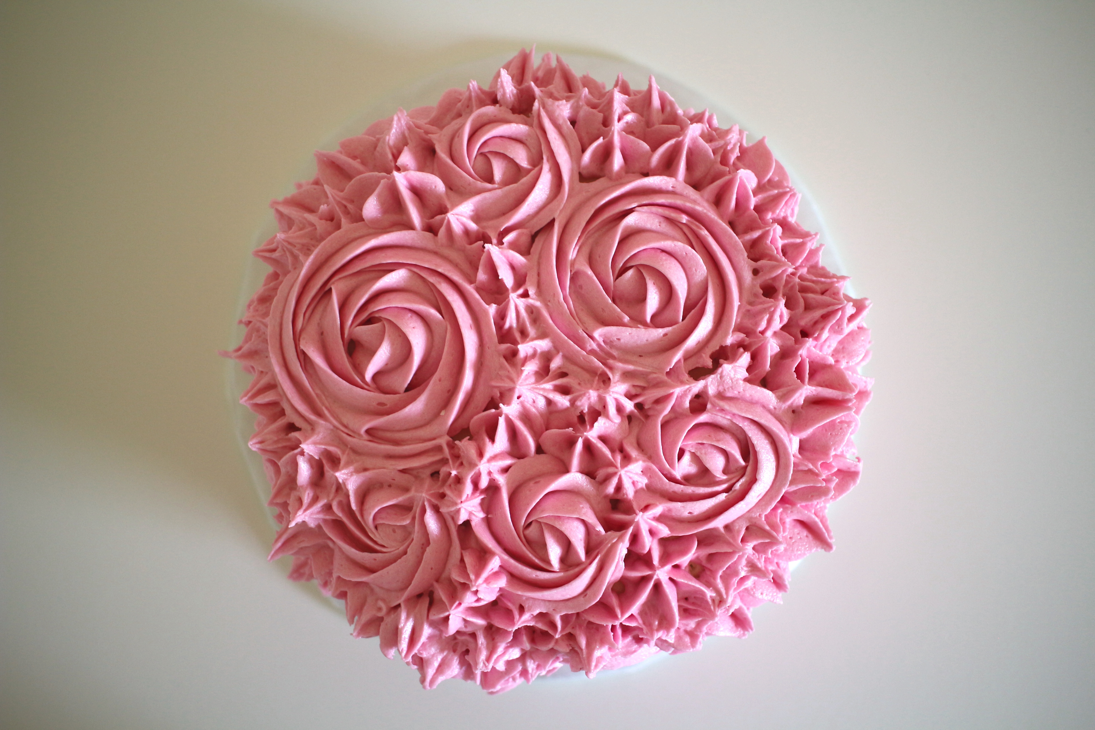 Pretty in Pink Vanilla Cake