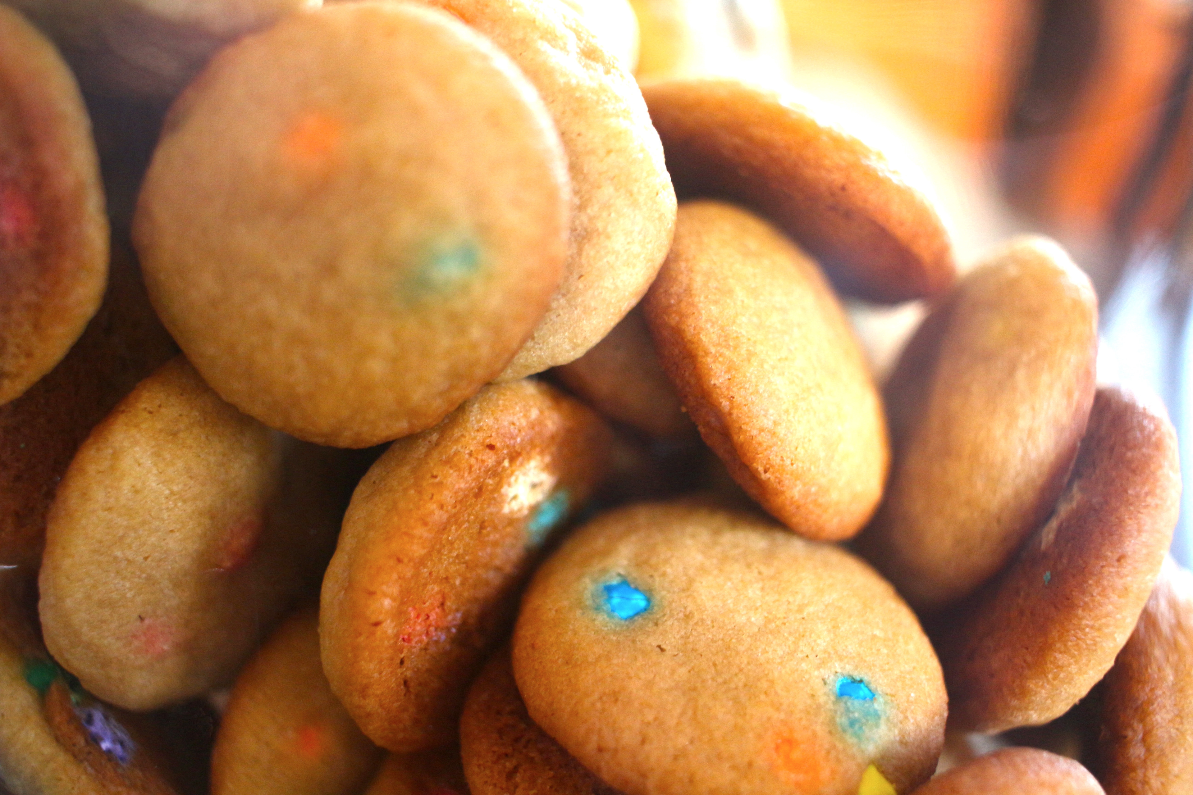 Mini Rainbow Cookies