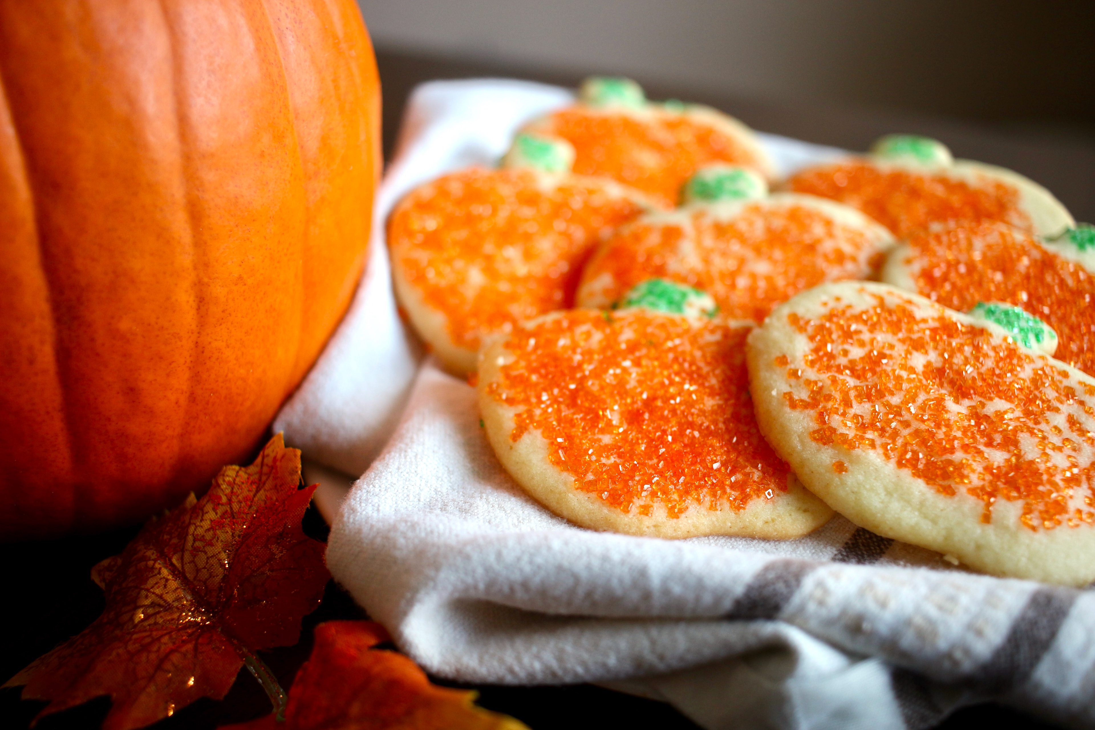 Pumpkin Nice Sugar Cookies