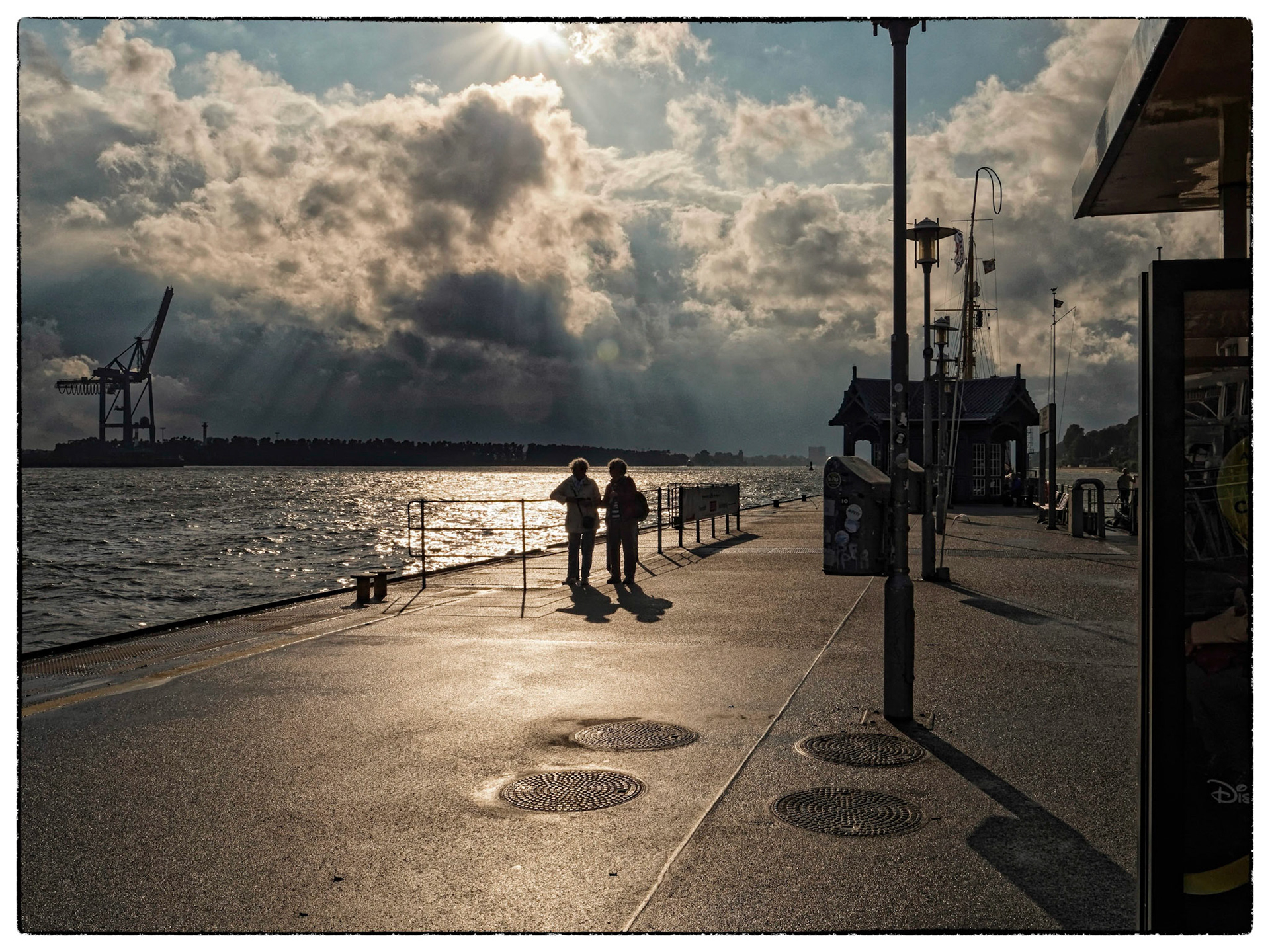 Hamburg. Övelgönne