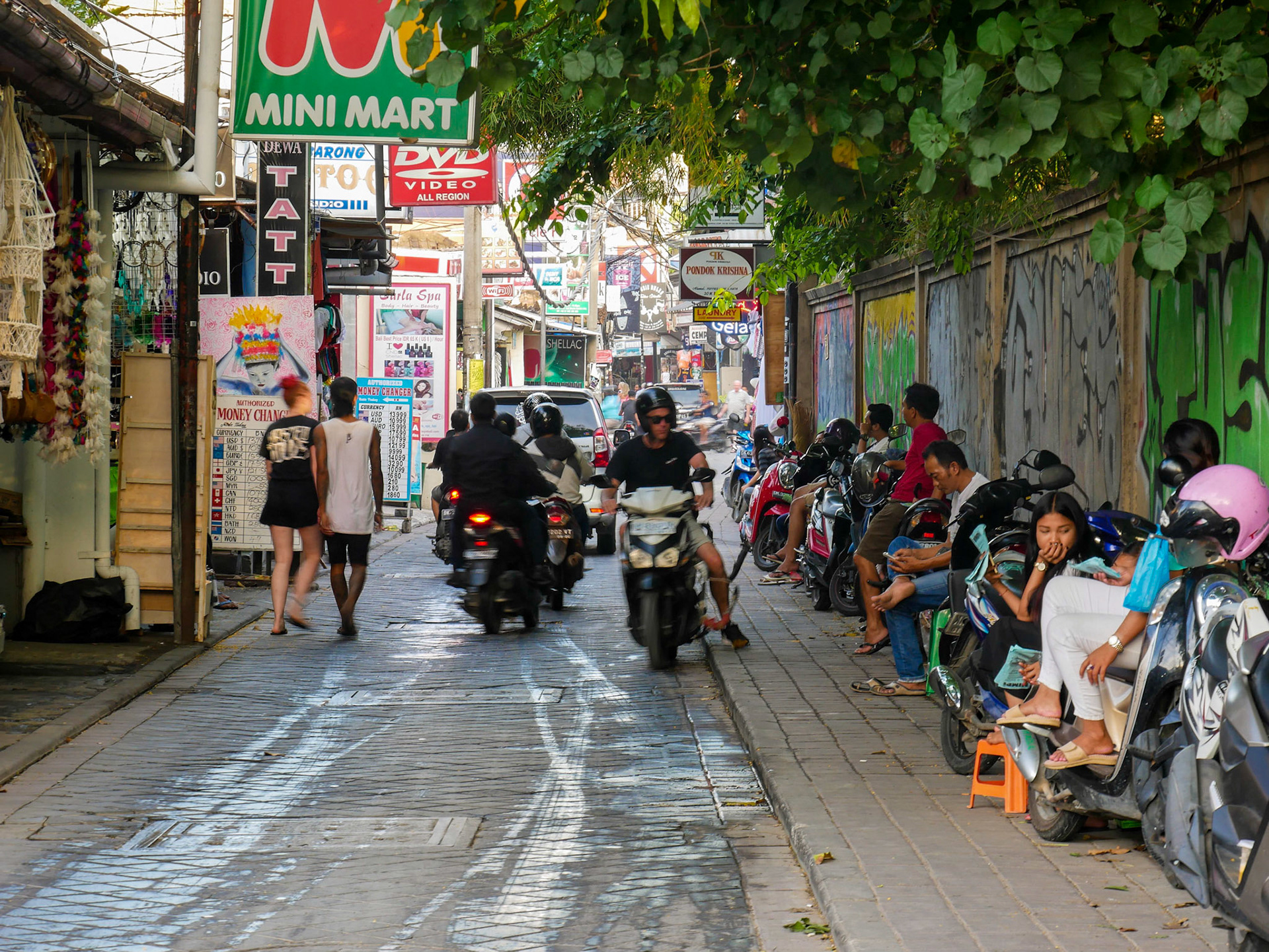 Straßenszene Indonesien
