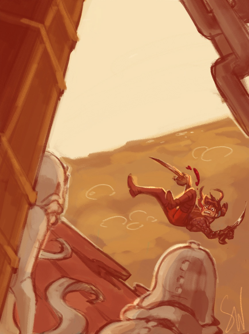 "pushed" personal work