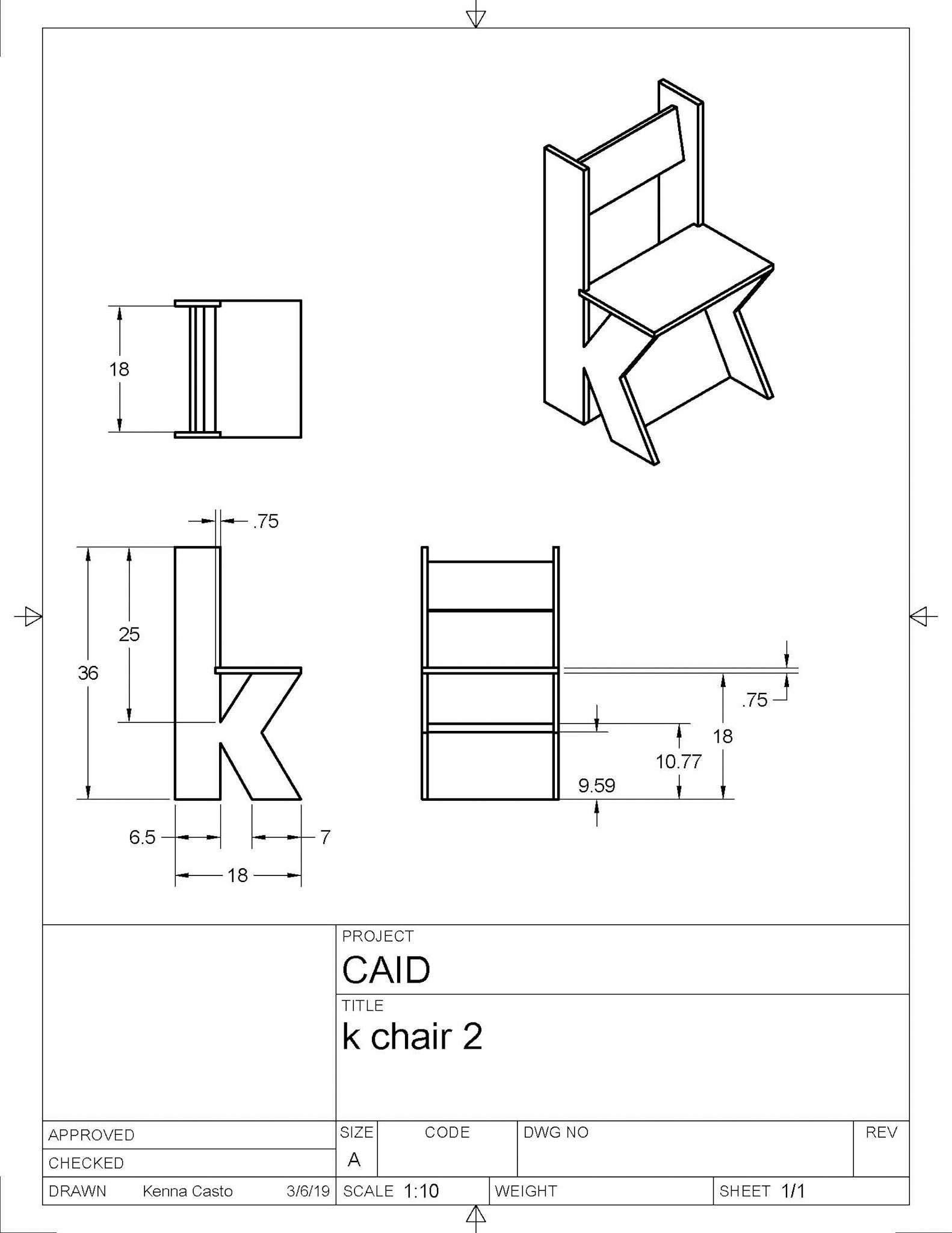 orthographic drawing