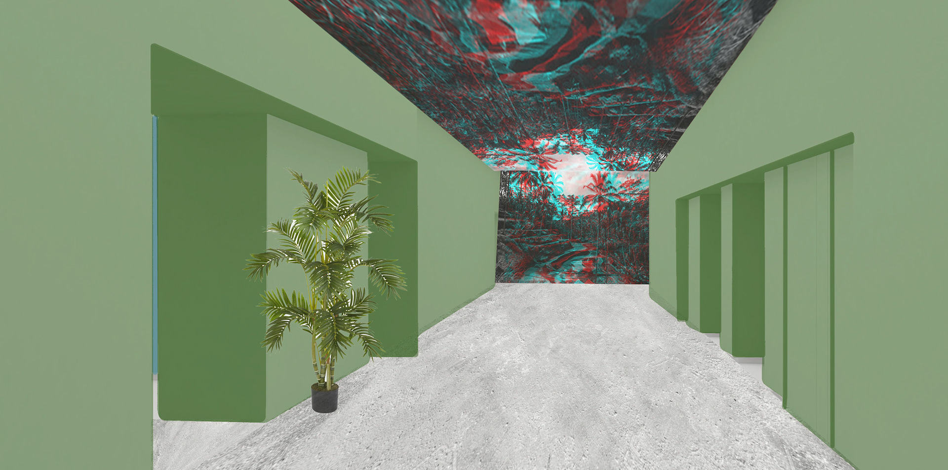 hallway view 1
