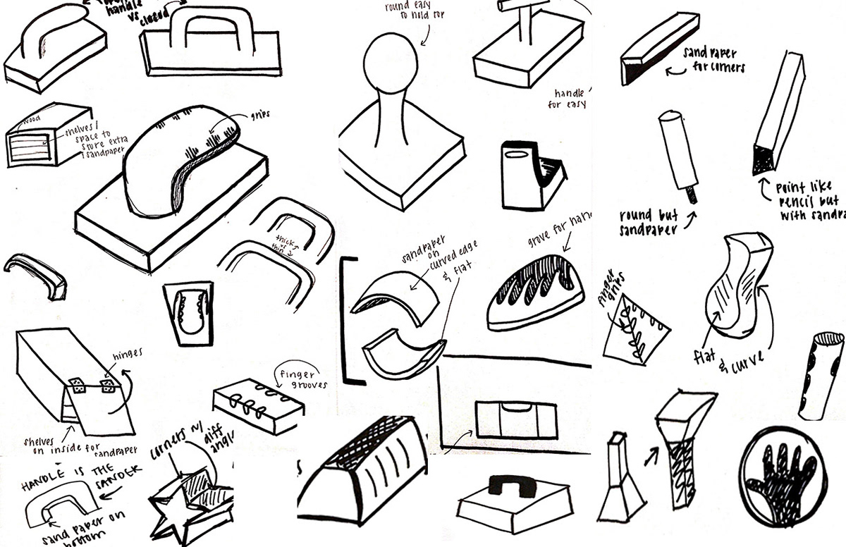 ideation sketches