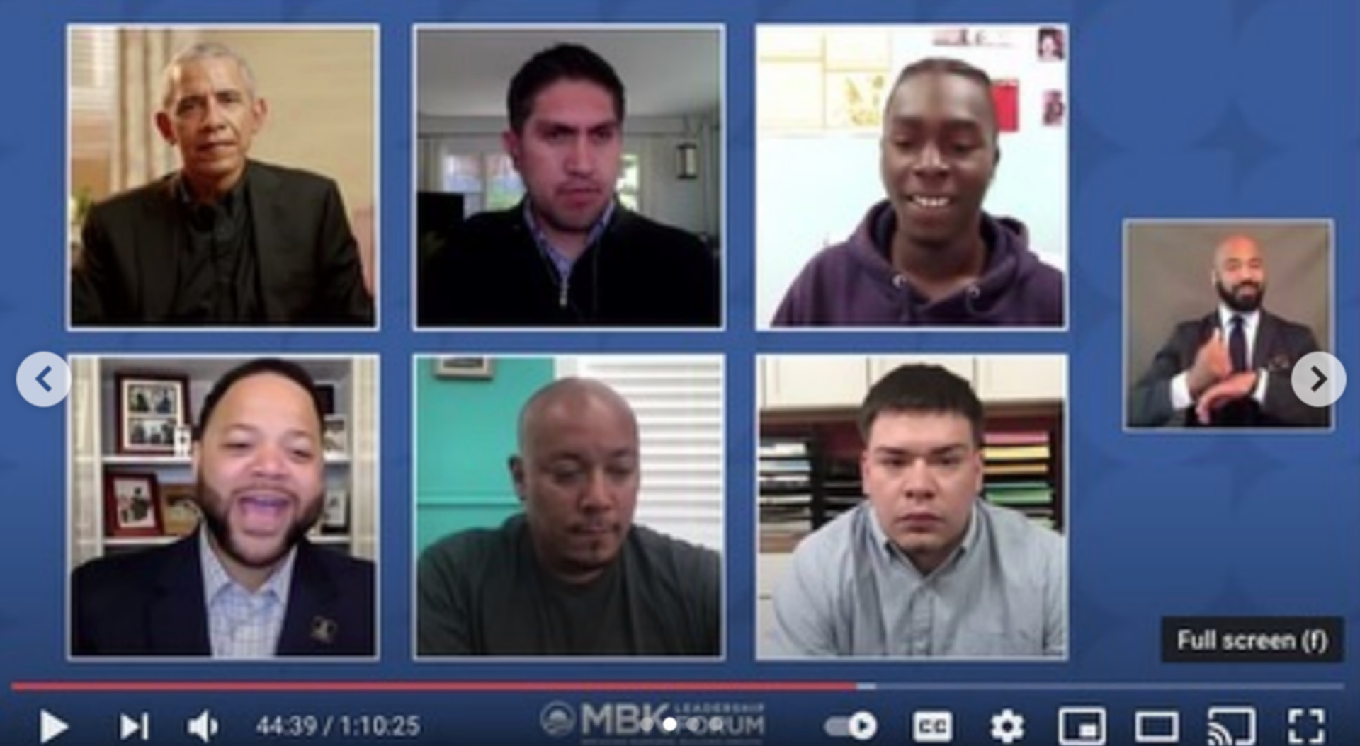 MBK live video template