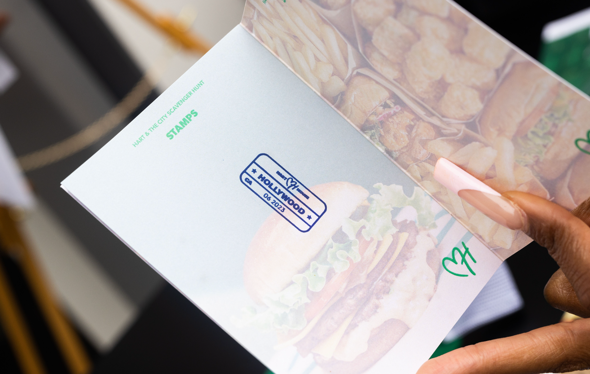 campaign passport book + stamp design