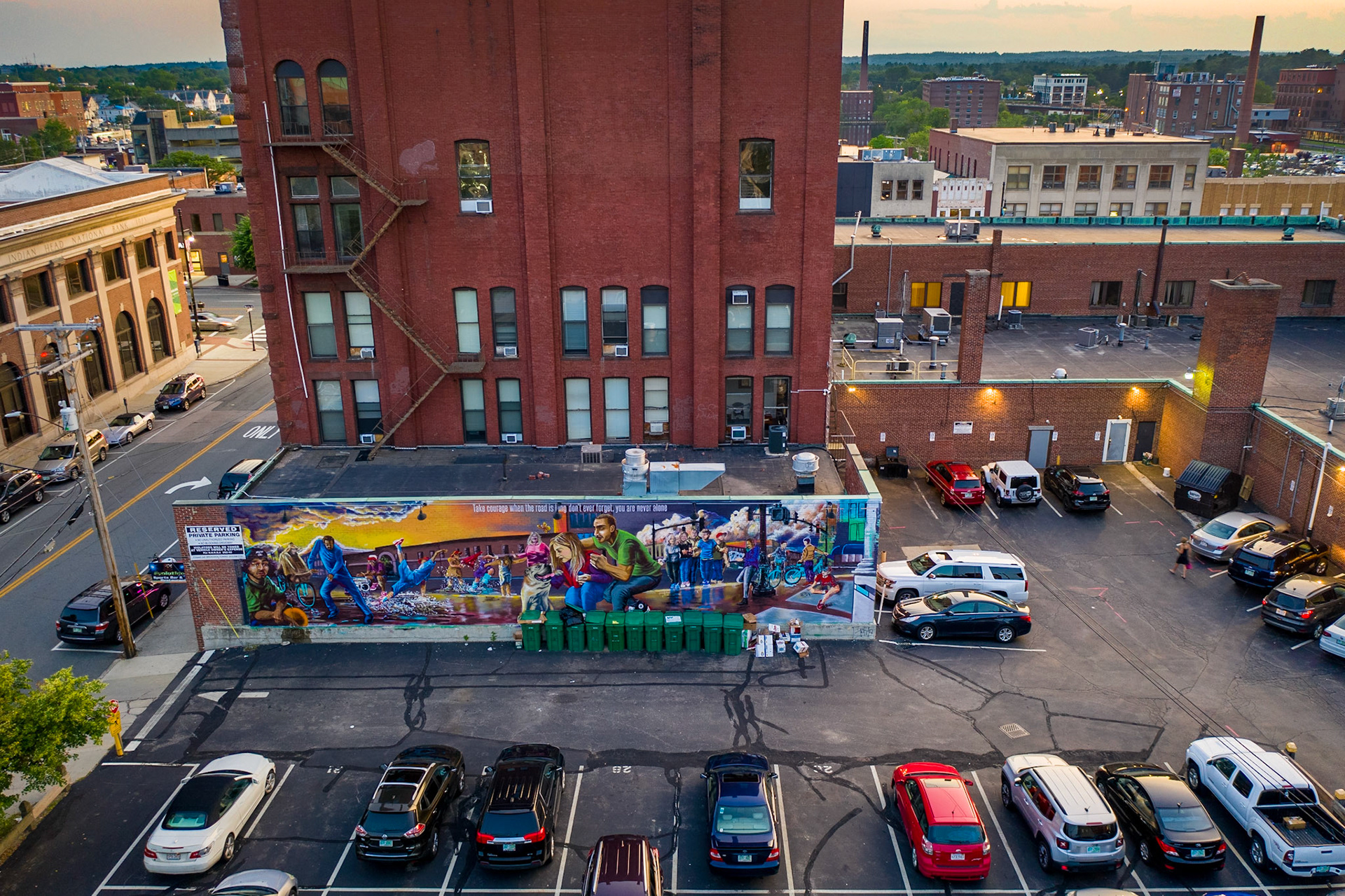 Courage Mural - Oddfellows Building