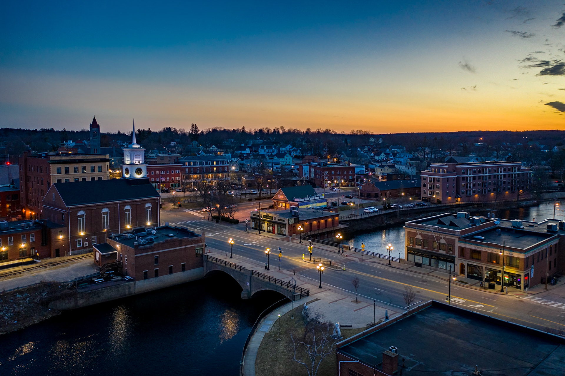 Morning Twilight - Main Street Bridge