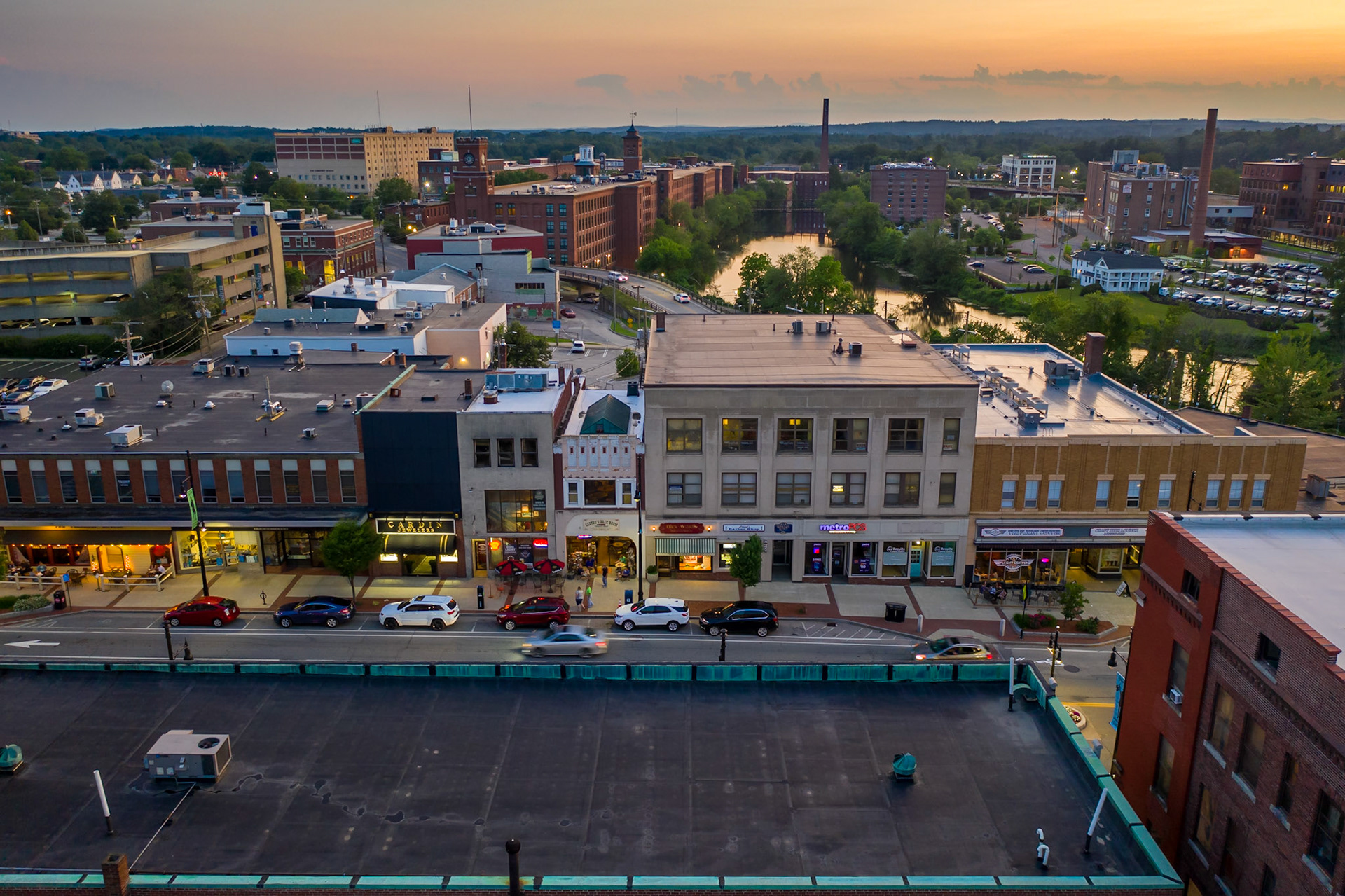 Summer Evening on Main St