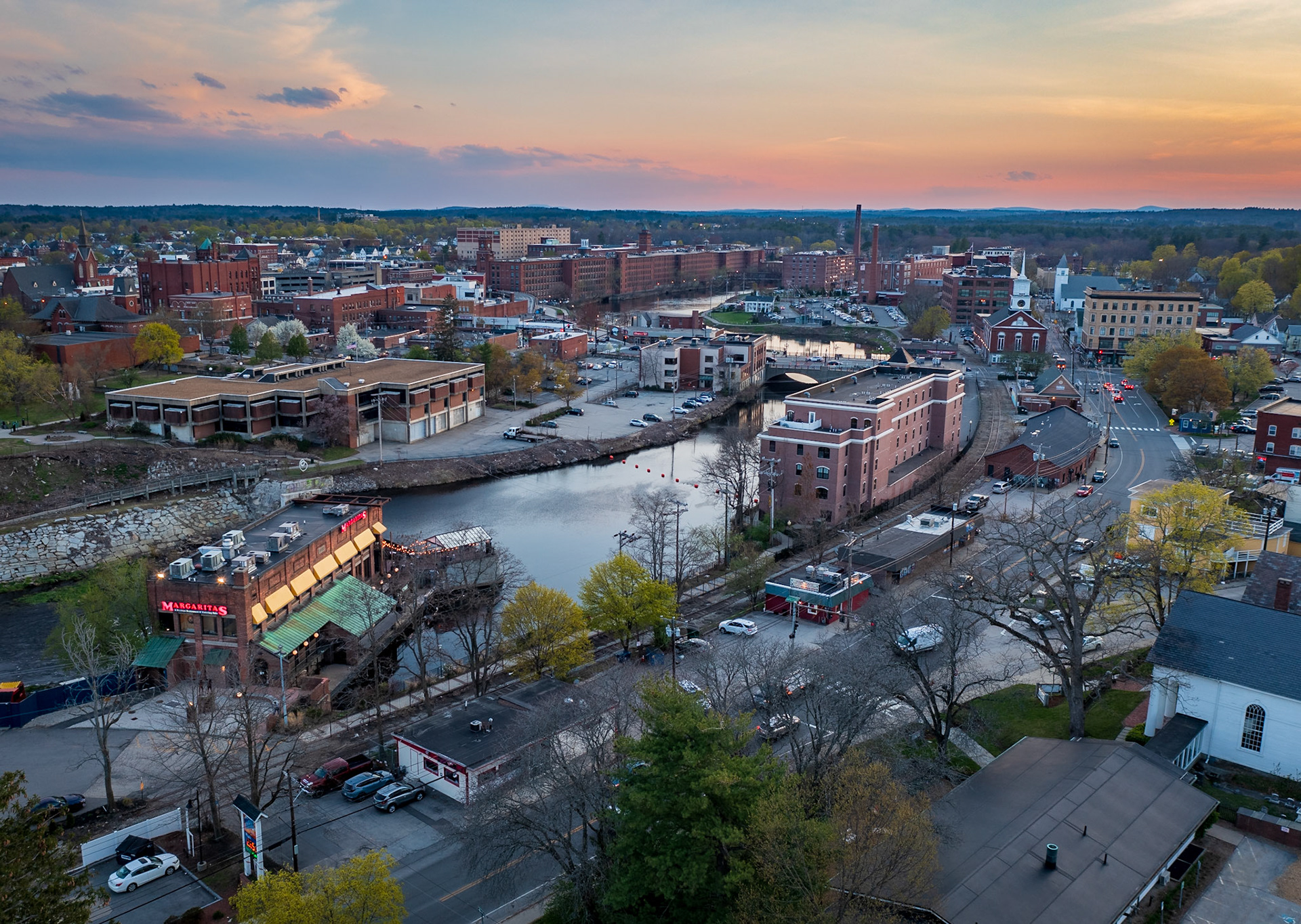 Spring along the Nashua River