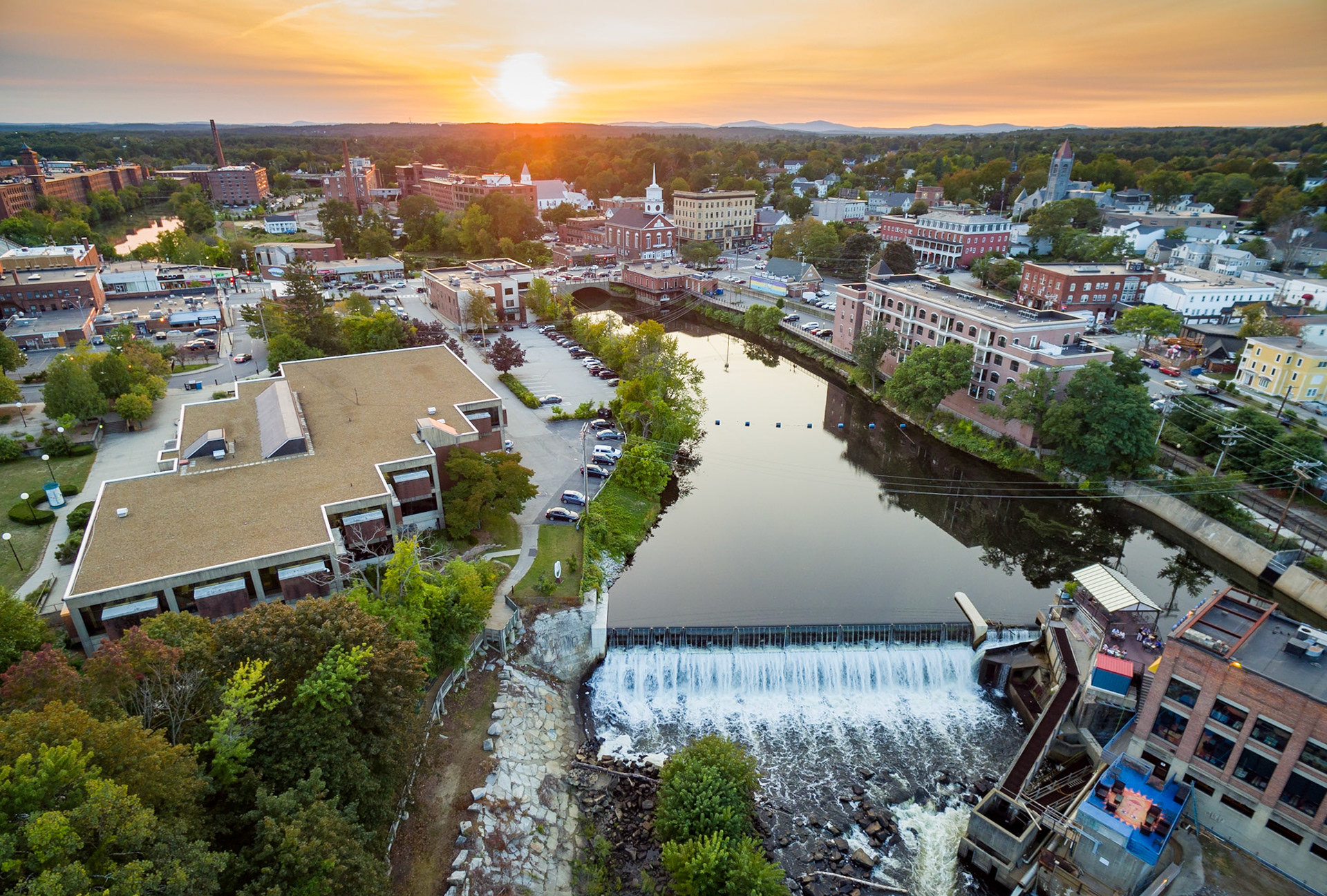 Nashua River at Jackson Falls