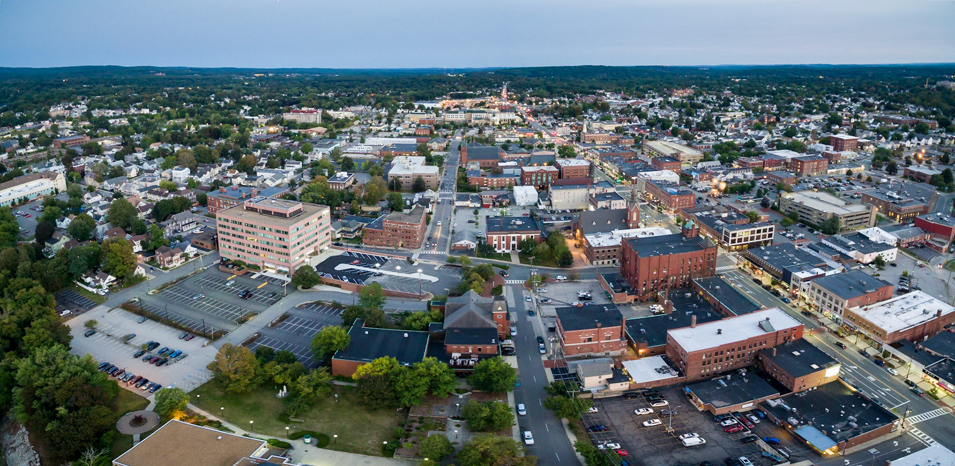 Dusk over the Gate City